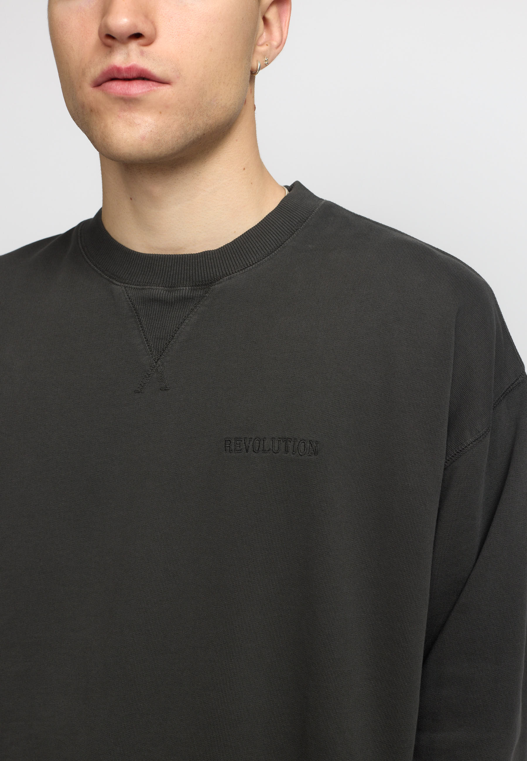 Revolution Application Sweatshirt Sweatshirts Black