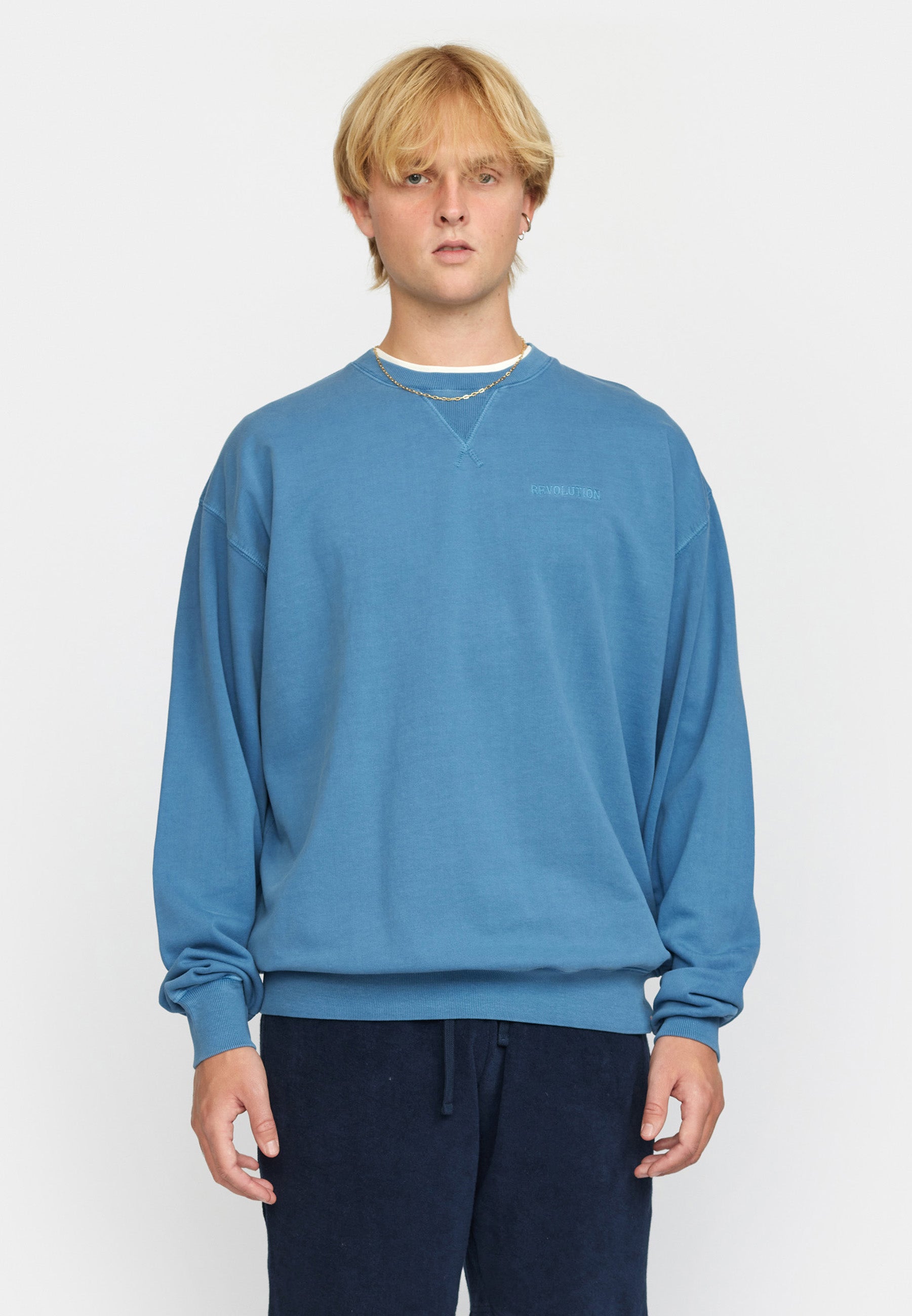 Revolution Application Sweatshirt Sweatshirts Blue