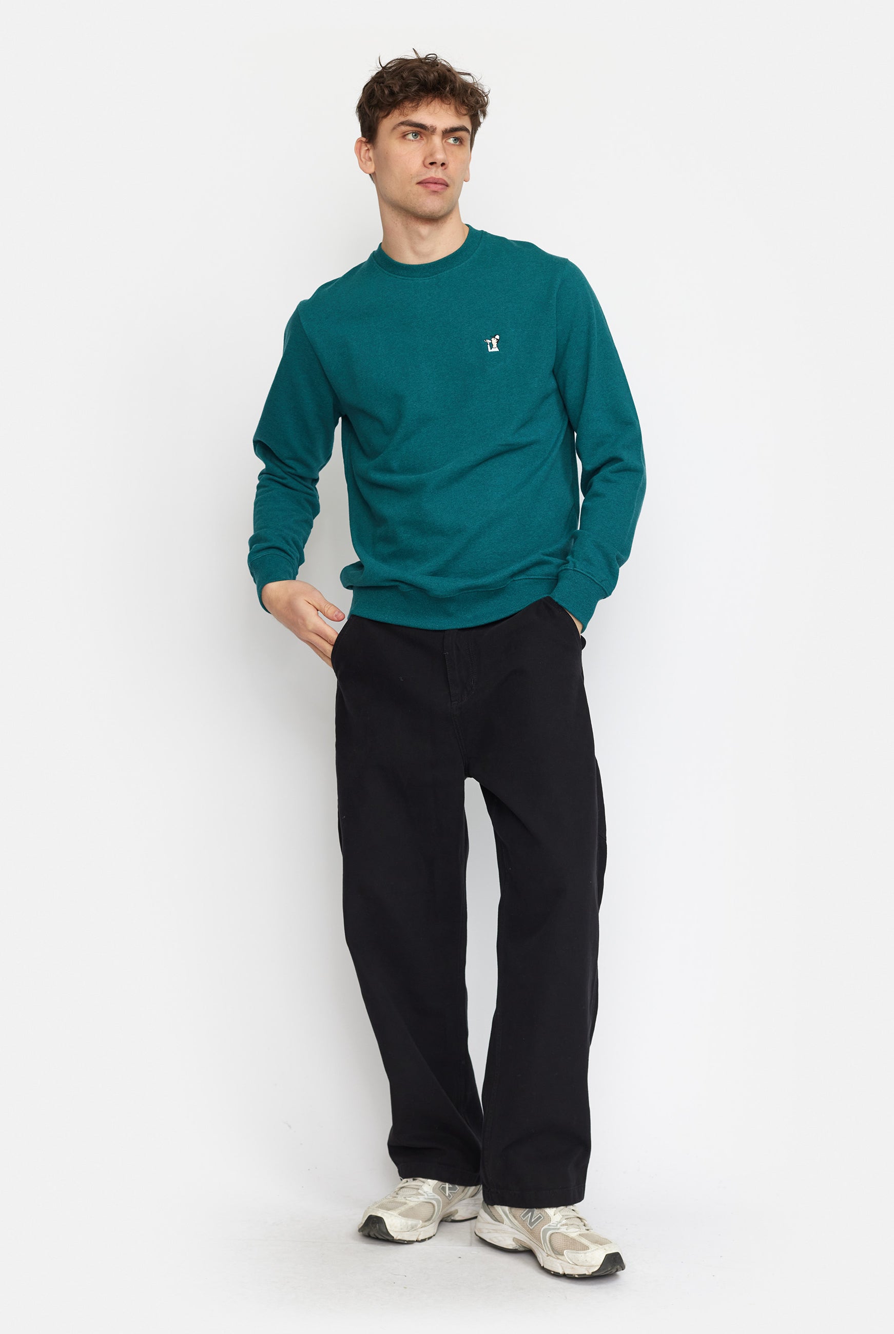 Revolution Application Sweatshirt Sweatshirts Petrol