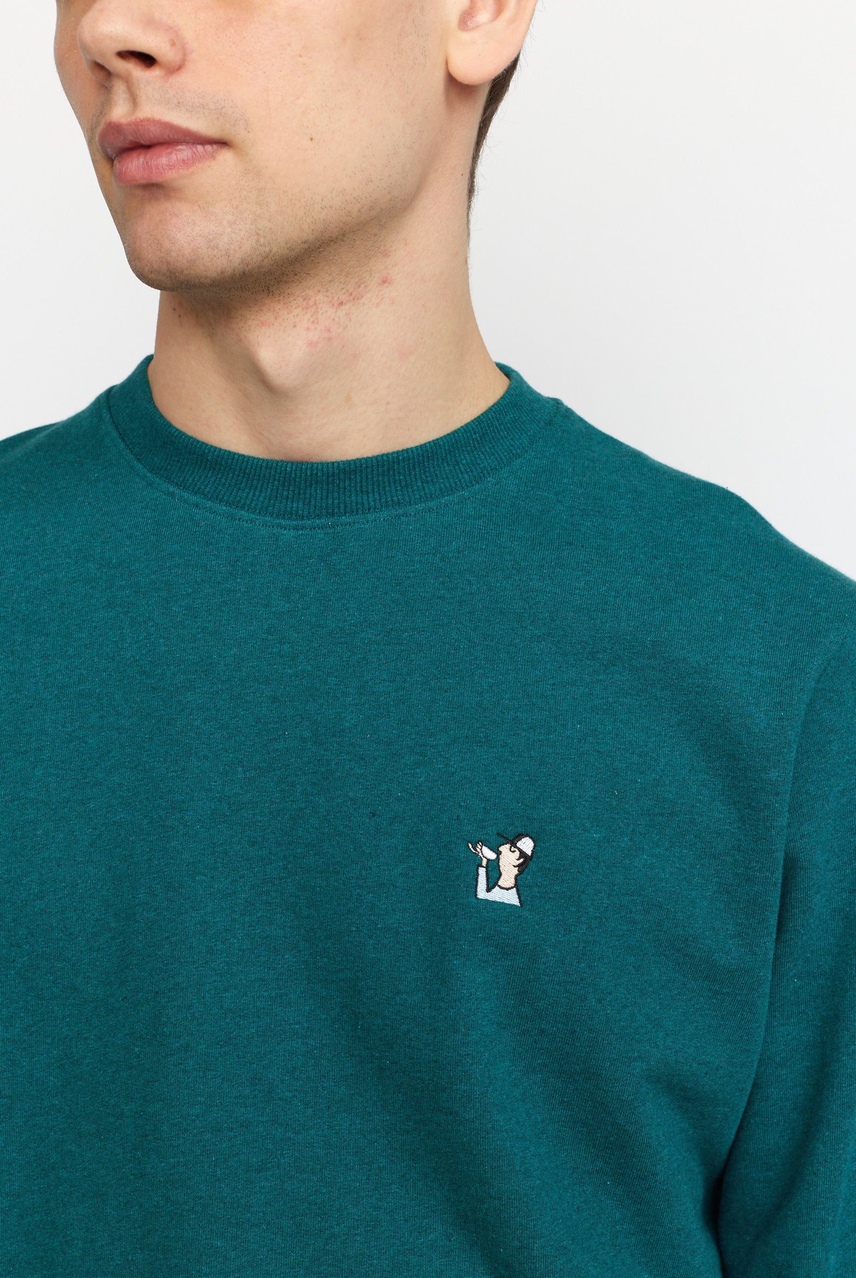 Revolution Application Sweatshirt Sweatshirts Petrol