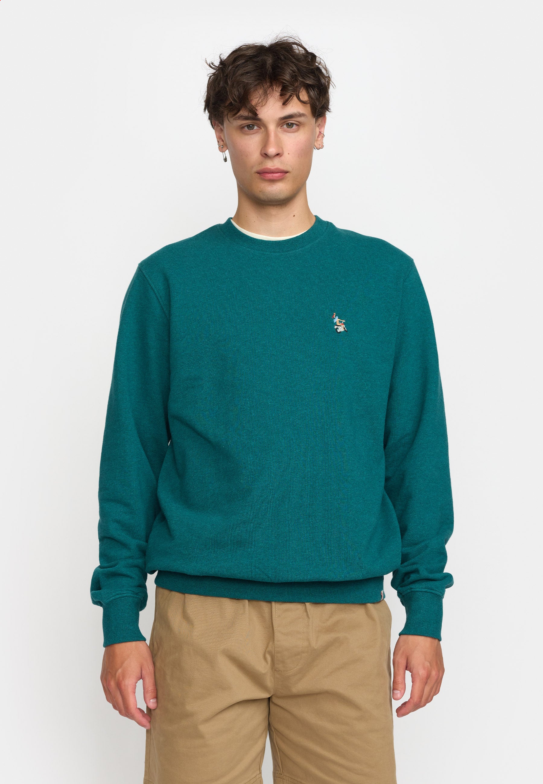 Revolution Application Sweatshirt Sweatshirts Petrol