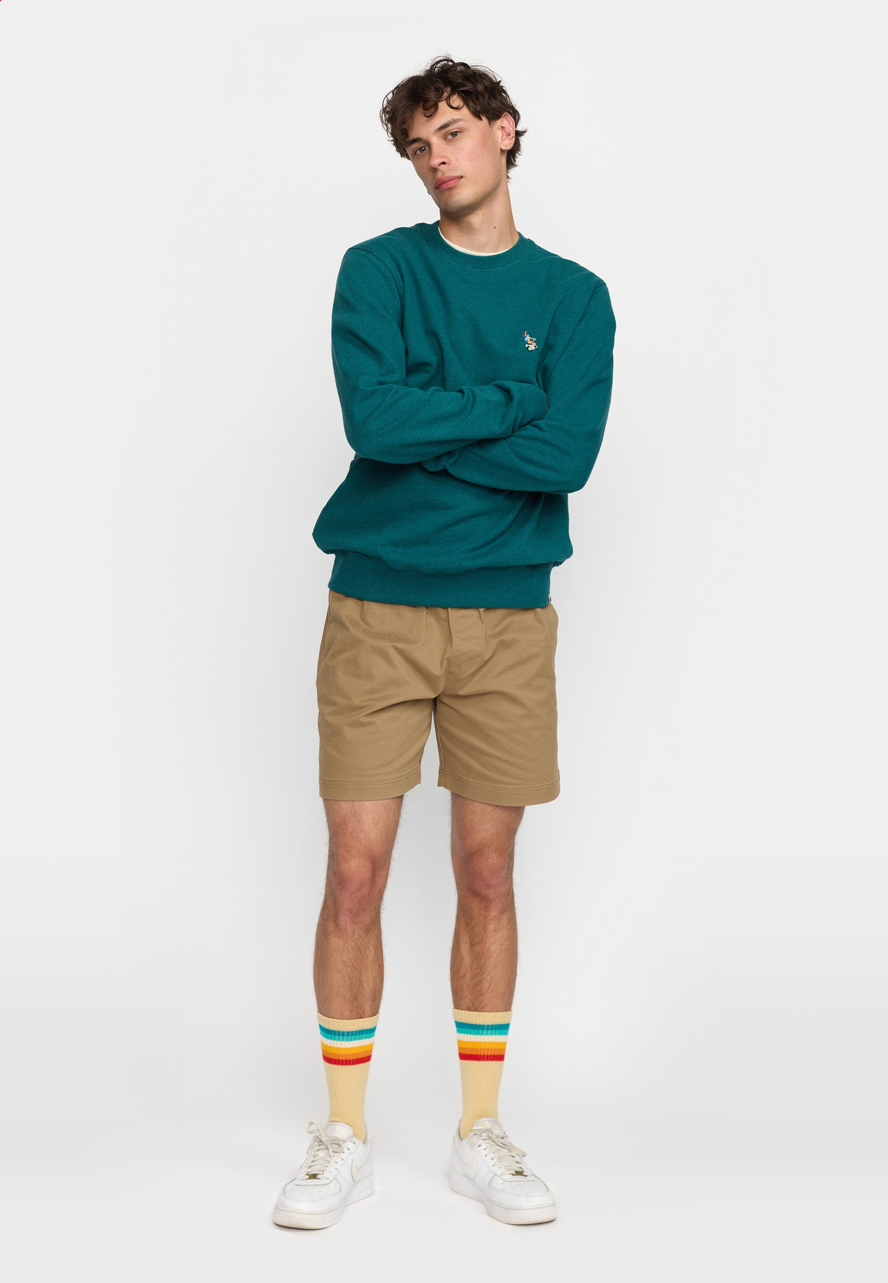 Revolution Application Sweatshirt Sweatshirts Petrol