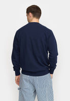 Revolution Application Sweatshirt Sweatshirts Navy-melange