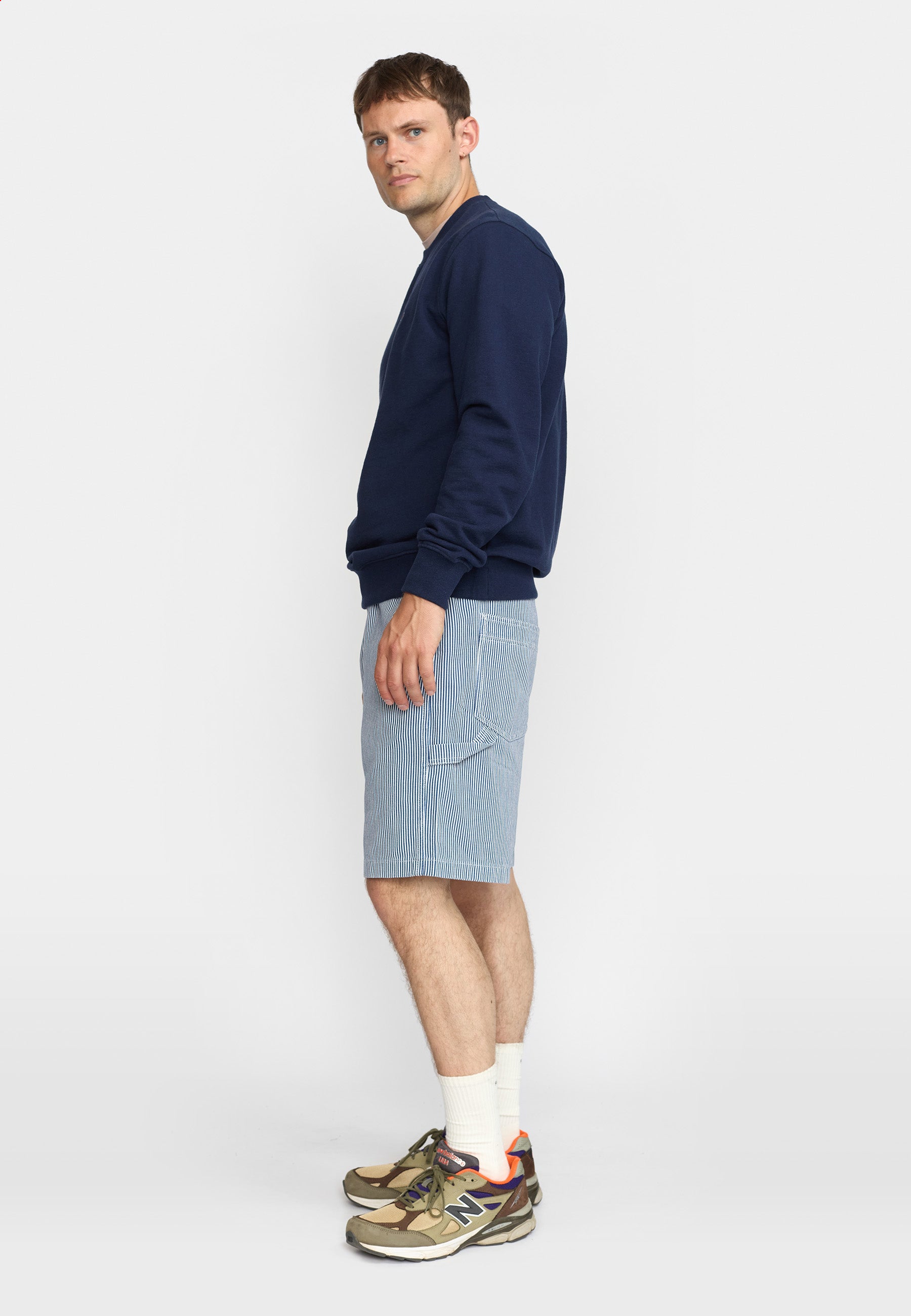Revolution Application Sweatshirt Sweatshirts Navy-melange