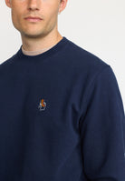 Revolution Application Sweatshirt Sweatshirts Navy-melange