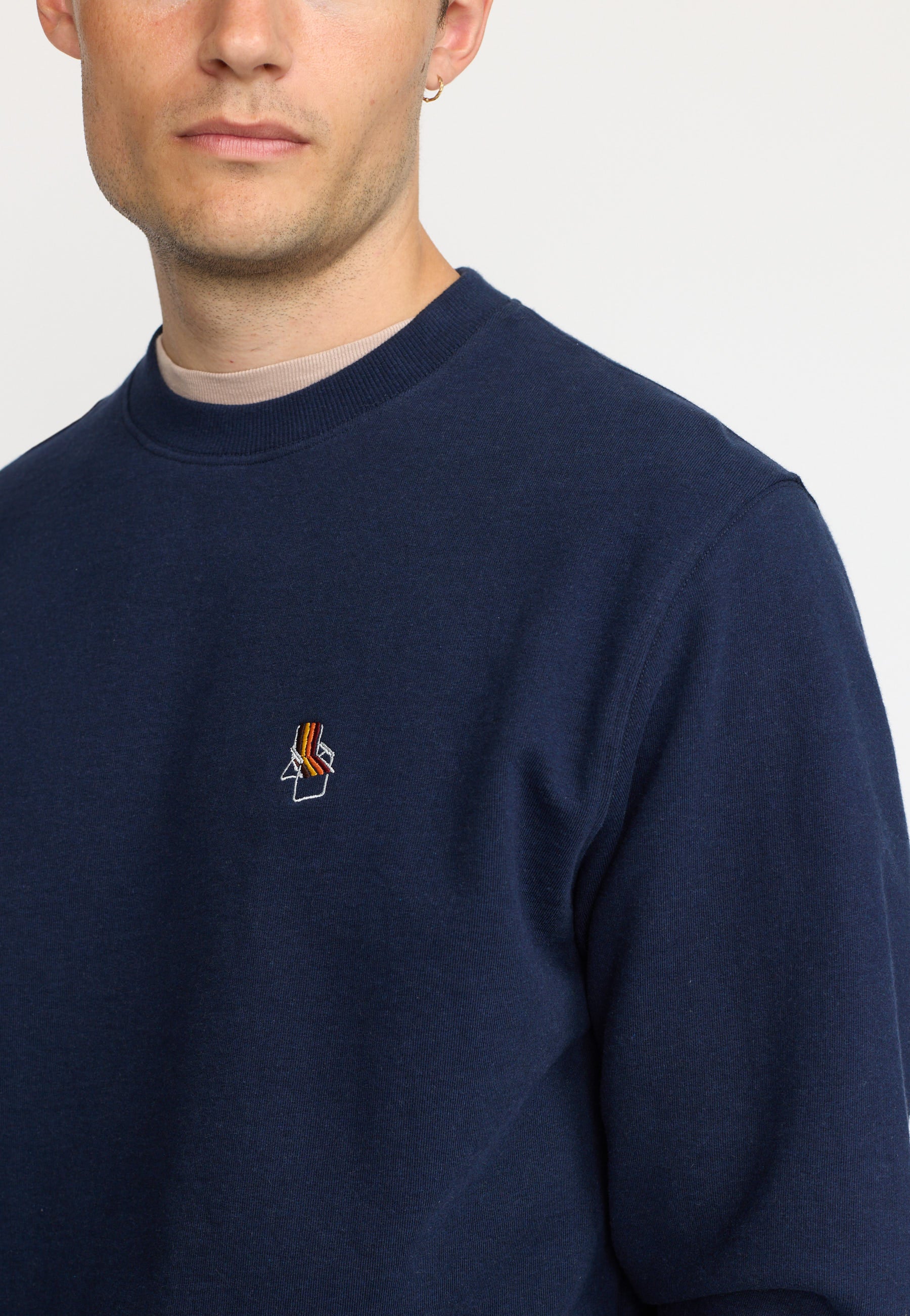 Revolution Application Sweatshirt Sweatshirts Navy-melange