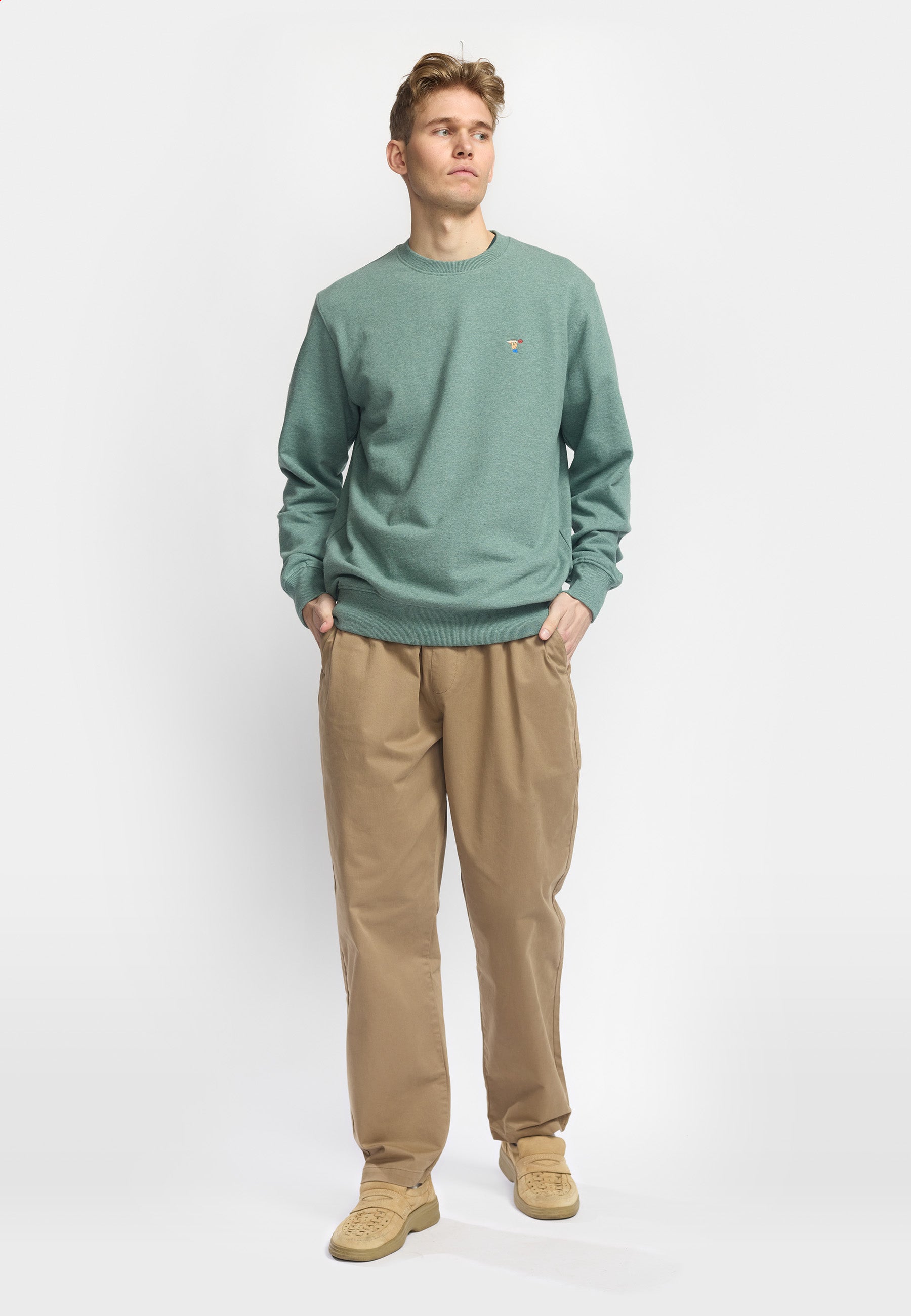Revolution Application Sweatshirt Sweatshirts Dustgreen