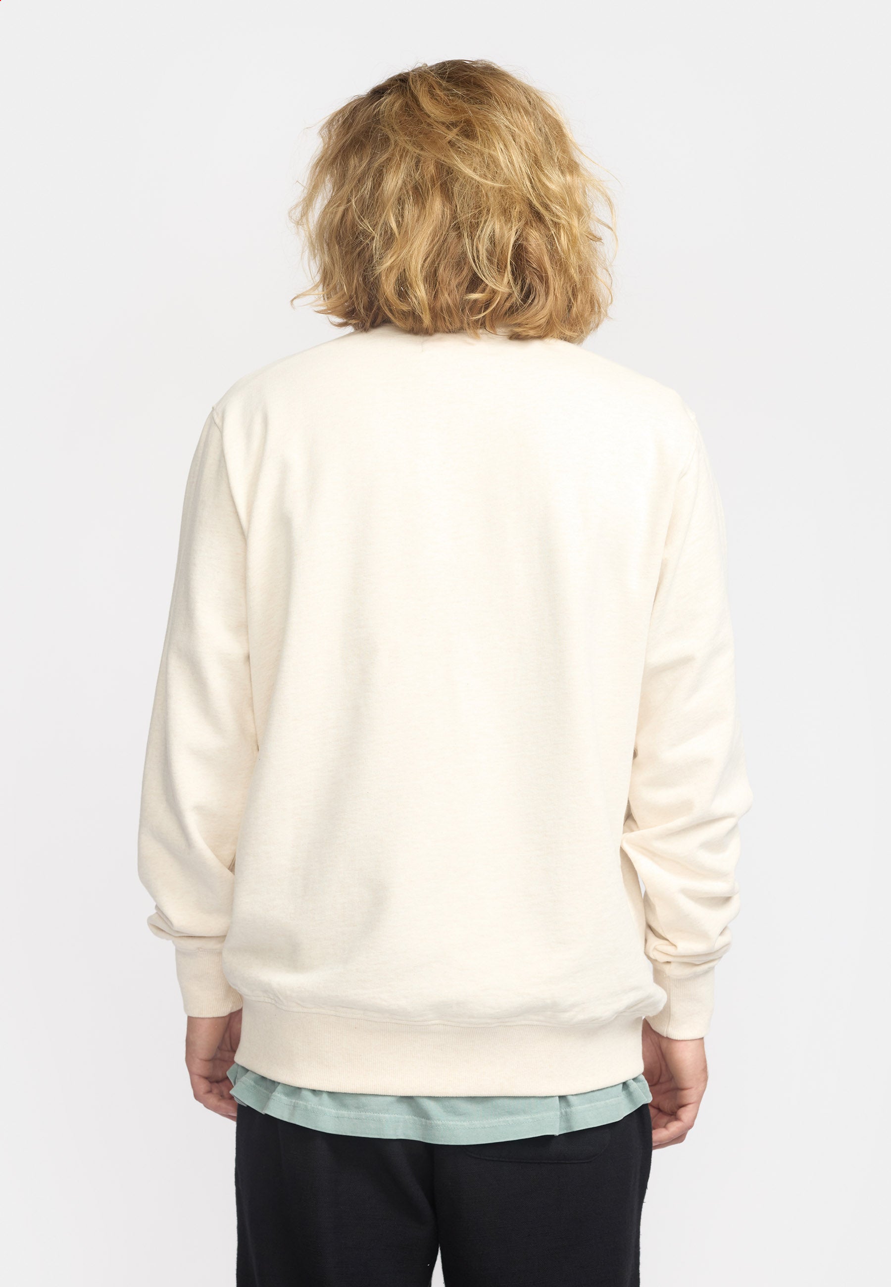 Revolution Application Sweatshirt Sweatshirts Offwhite-melange