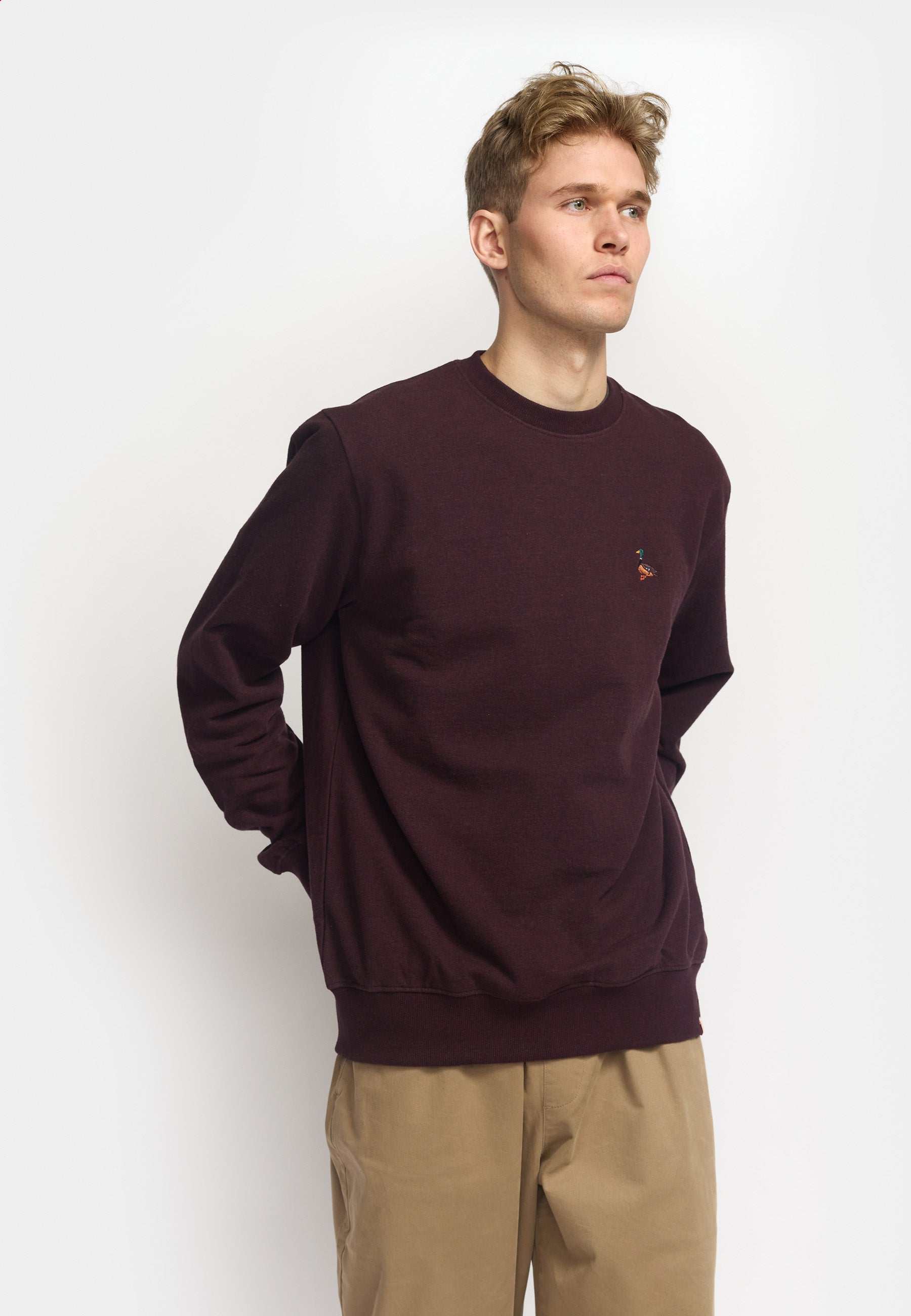 Revolution Application Sweatshirt Sweatshirts Burgundy