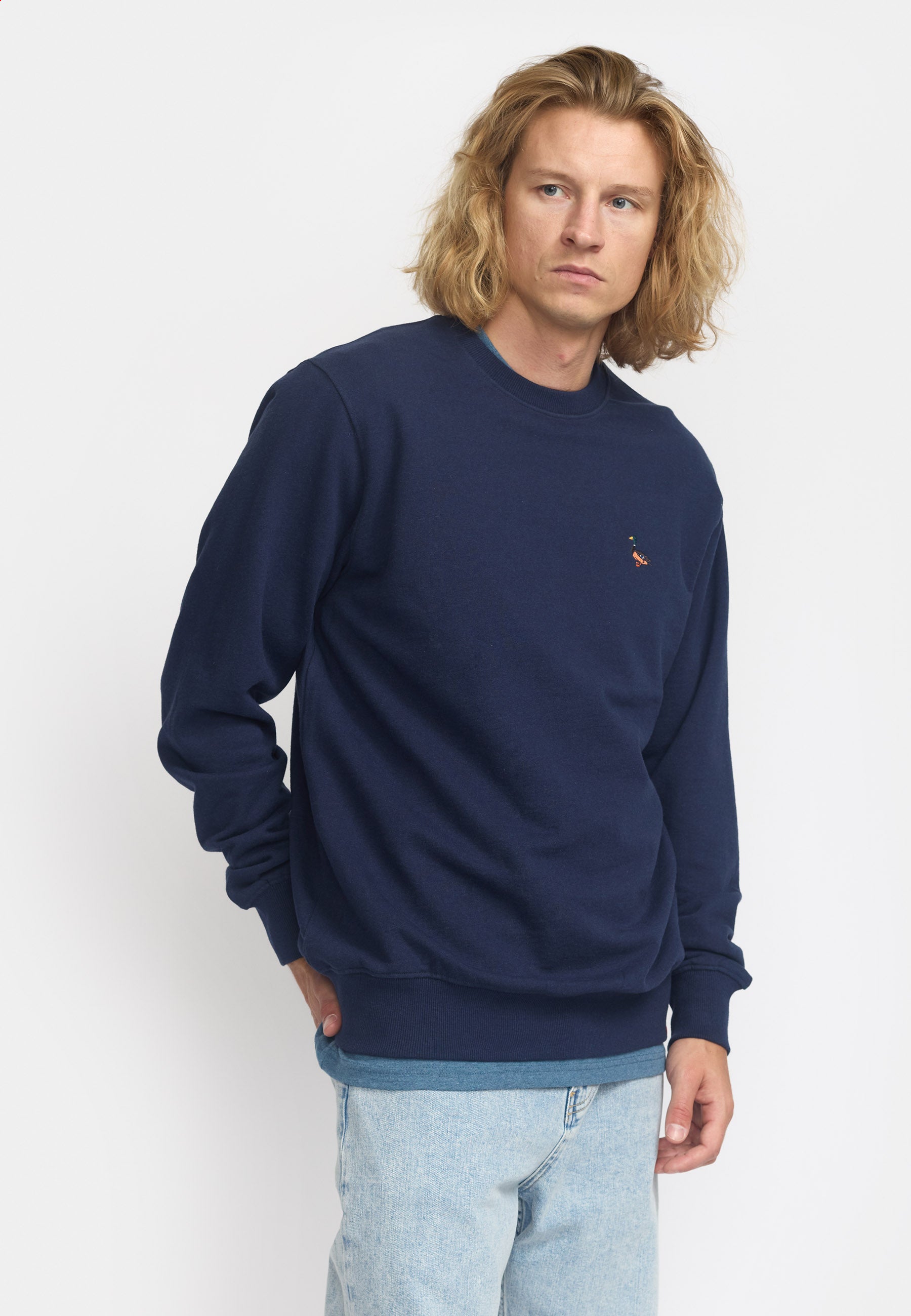 Revolution Application Sweatshirt Sweatshirts Navy-melange