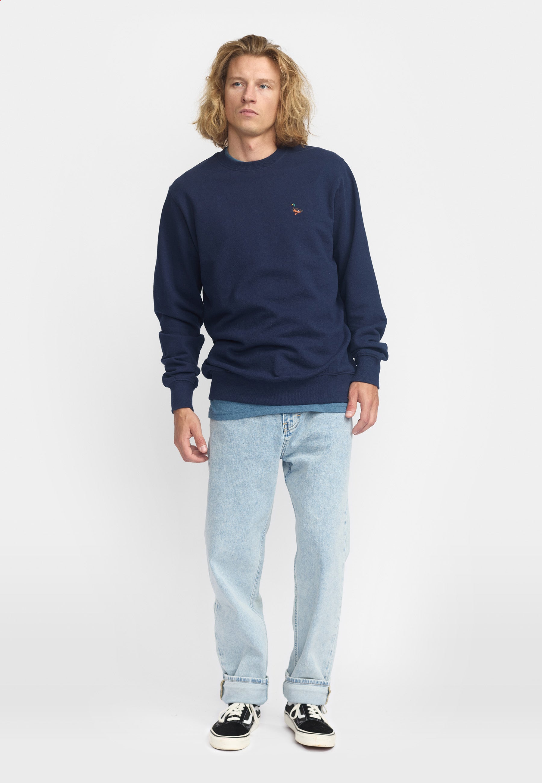 Revolution Application Sweatshirt Sweatshirts Navy-melange