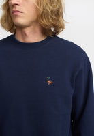 Revolution Application Sweatshirt Sweatshirts Navy-melange