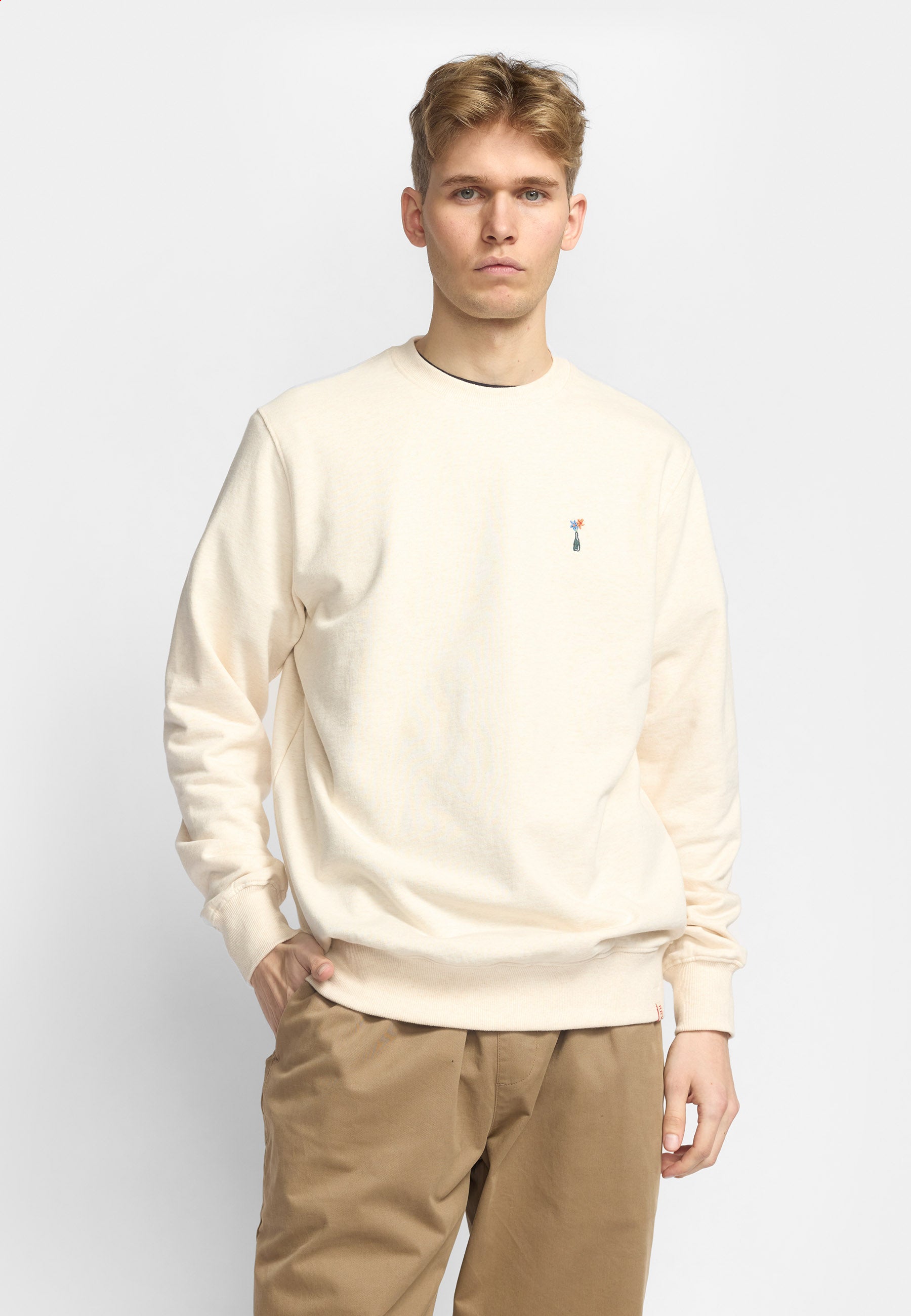 Revolution Application Sweatshirt Sweatshirts Offwhite-melange