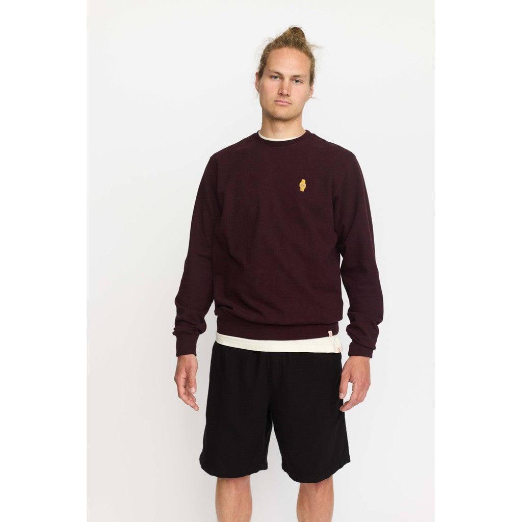 Revolution Application Sweatshirt Sweatshirts Burgundy