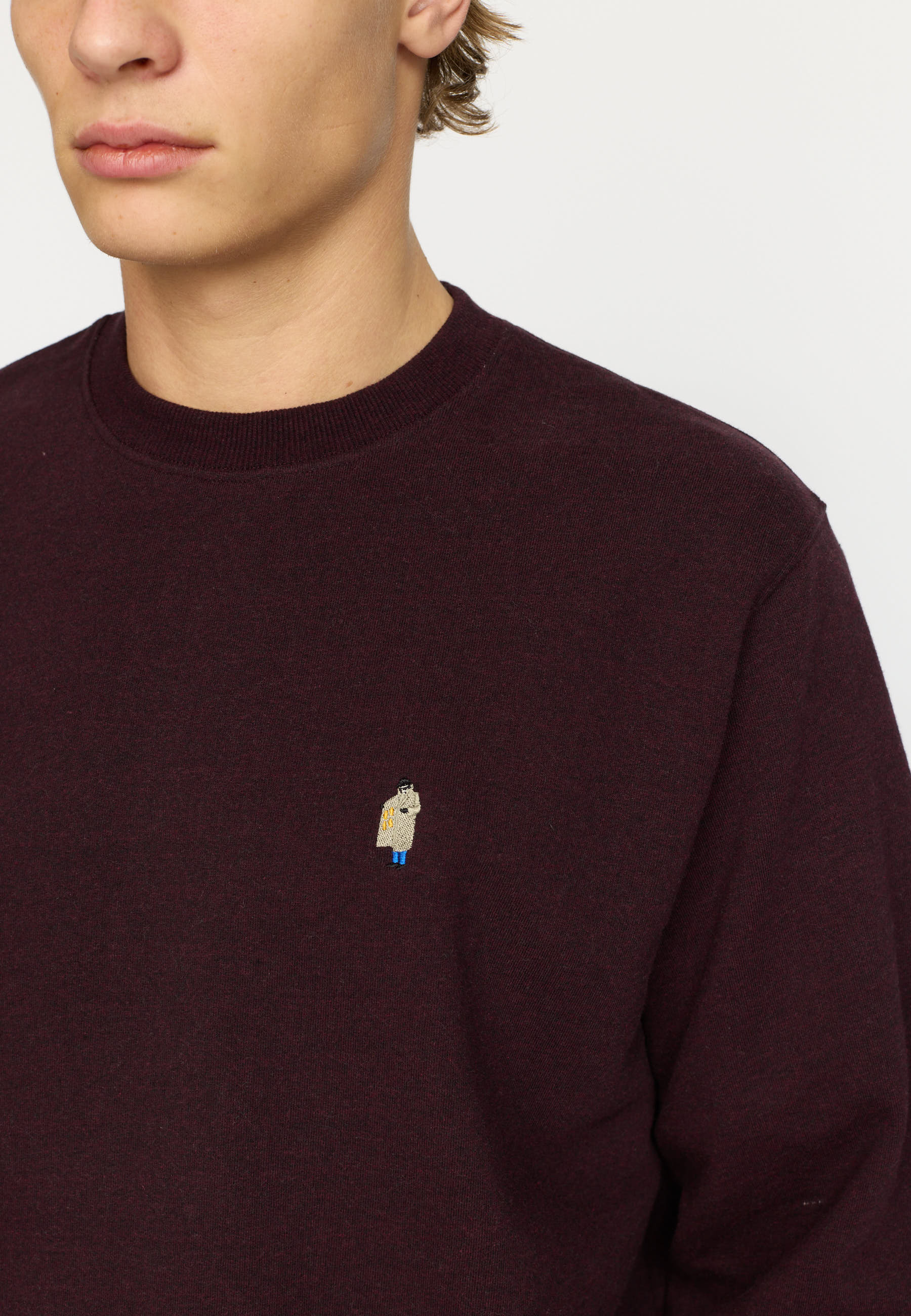 Revolution Application Sweatshirt Sweatshirts Burgundy
