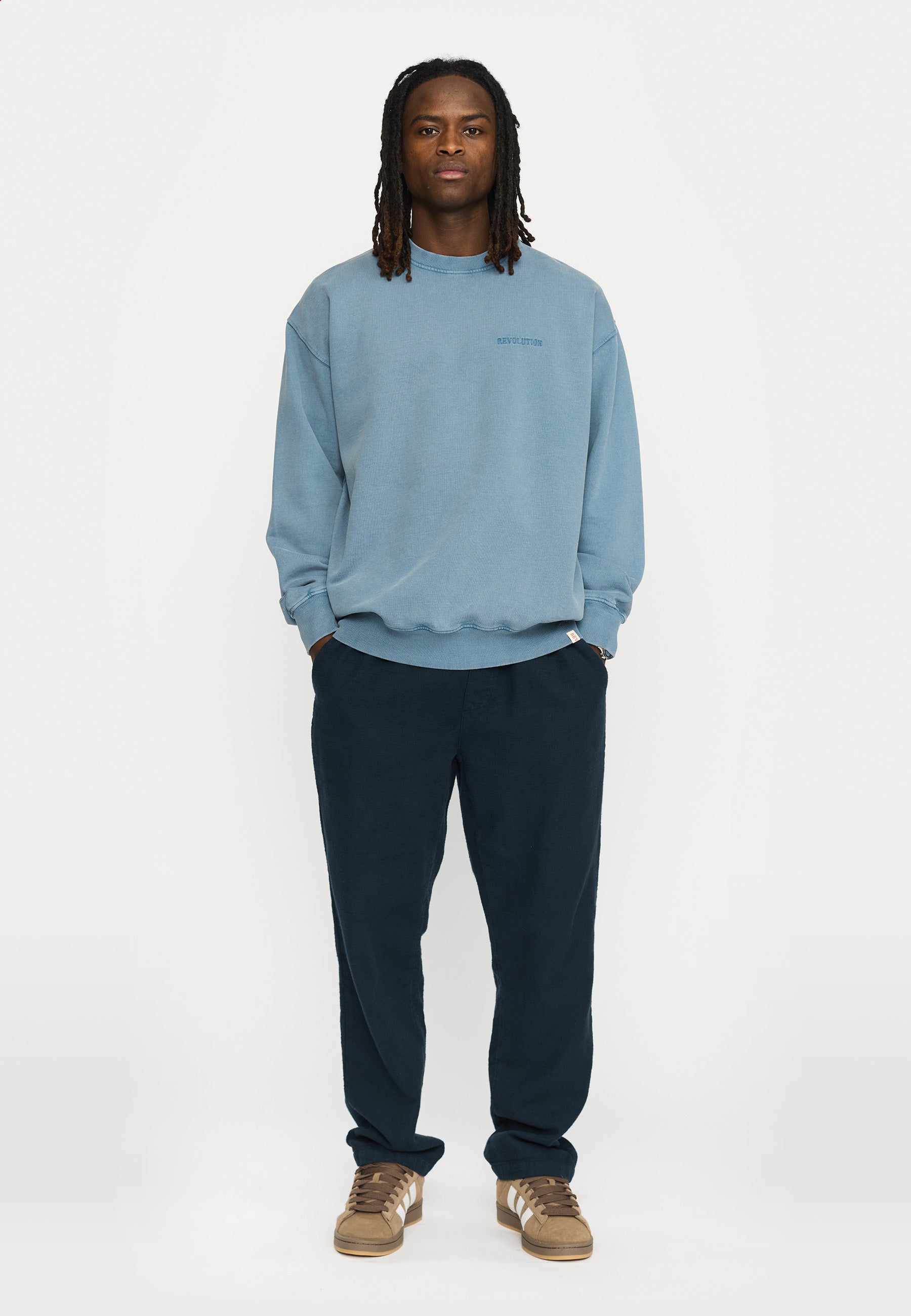 Revolution Application Sweatshirt Sweatshirts Darkblue