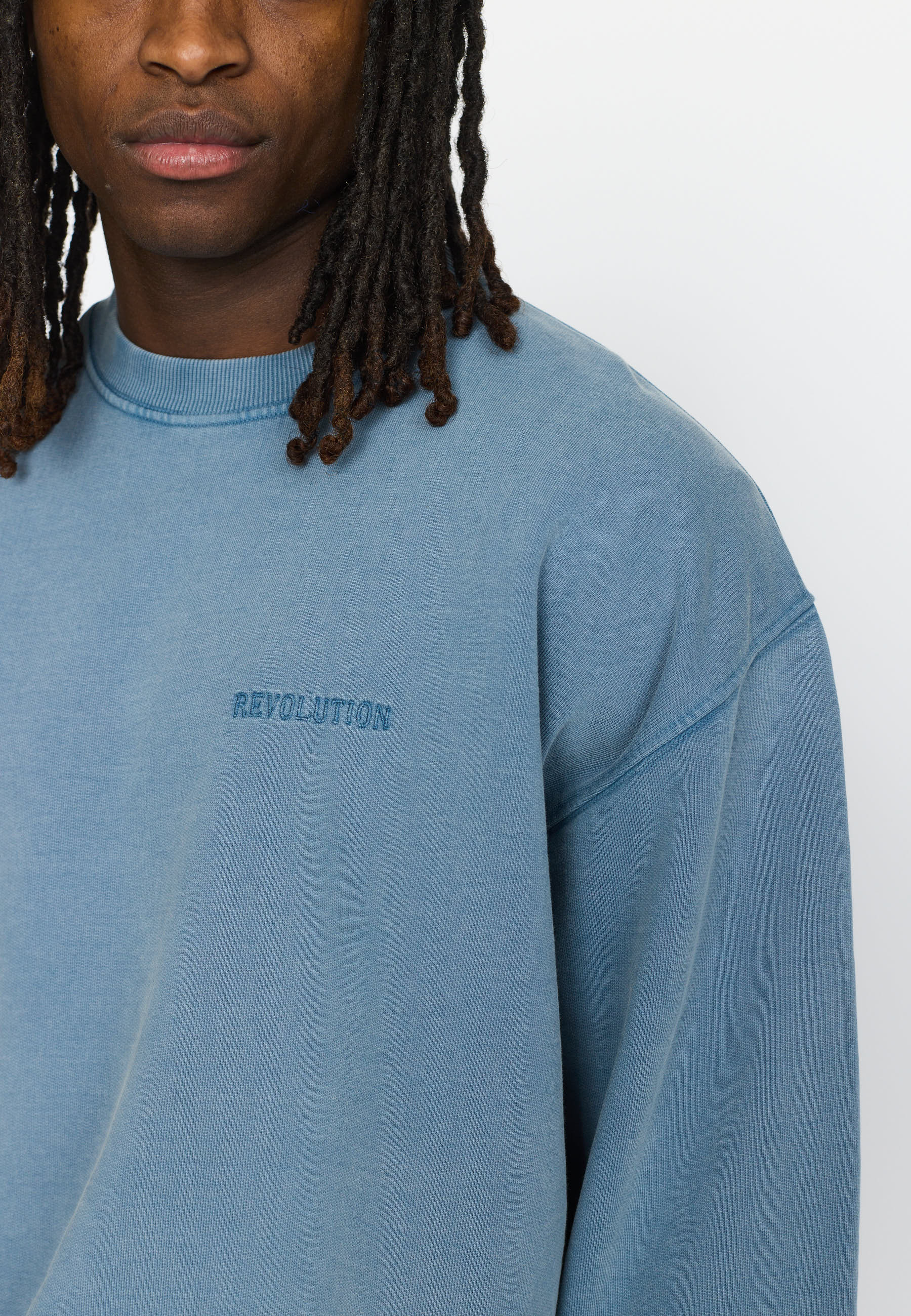 Revolution Application Sweatshirt Sweatshirts Darkblue