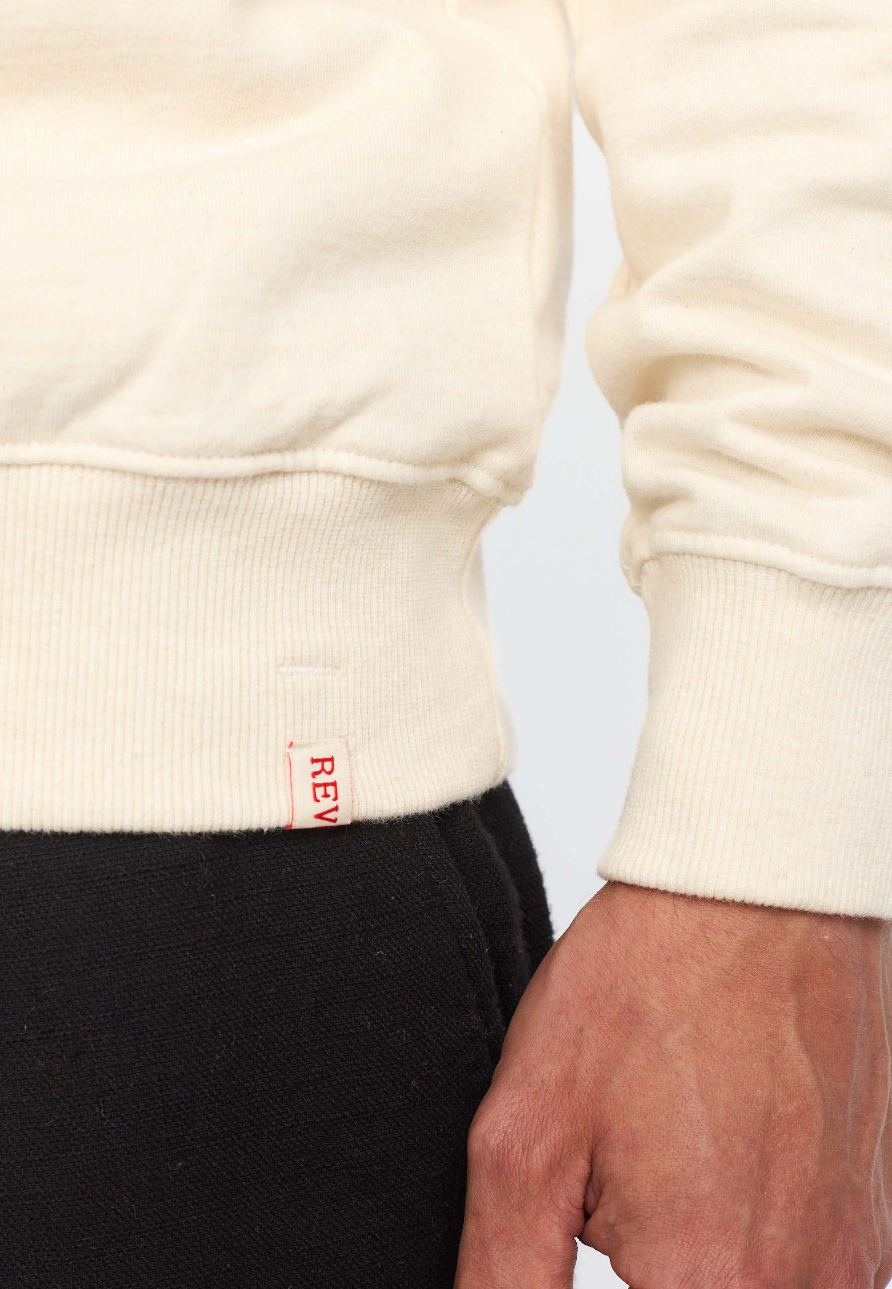 Revolution Application Sweatshirt Sweatshirts Offwhite-melange