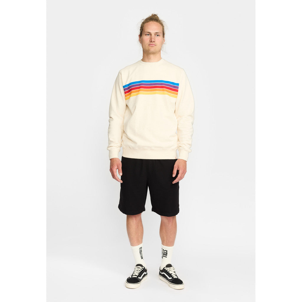 Revolution Application Sweatshirt Sweatshirts Offwhite-melange