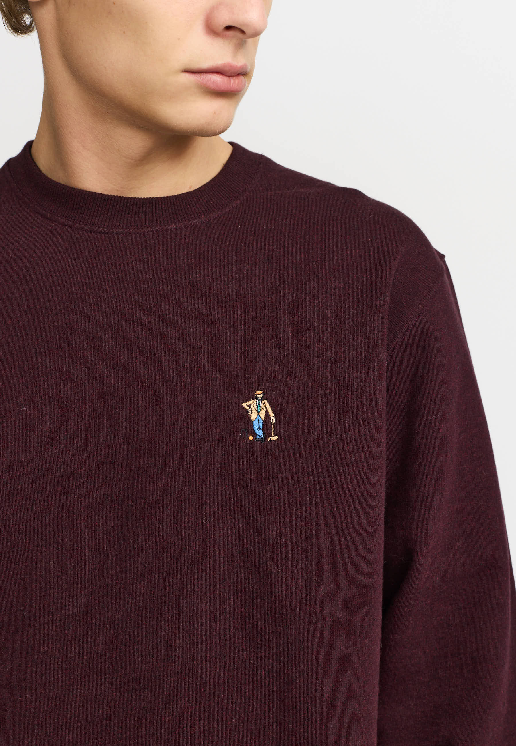 Revolution Application Sweatshirt Sweatshirts Burgundy
