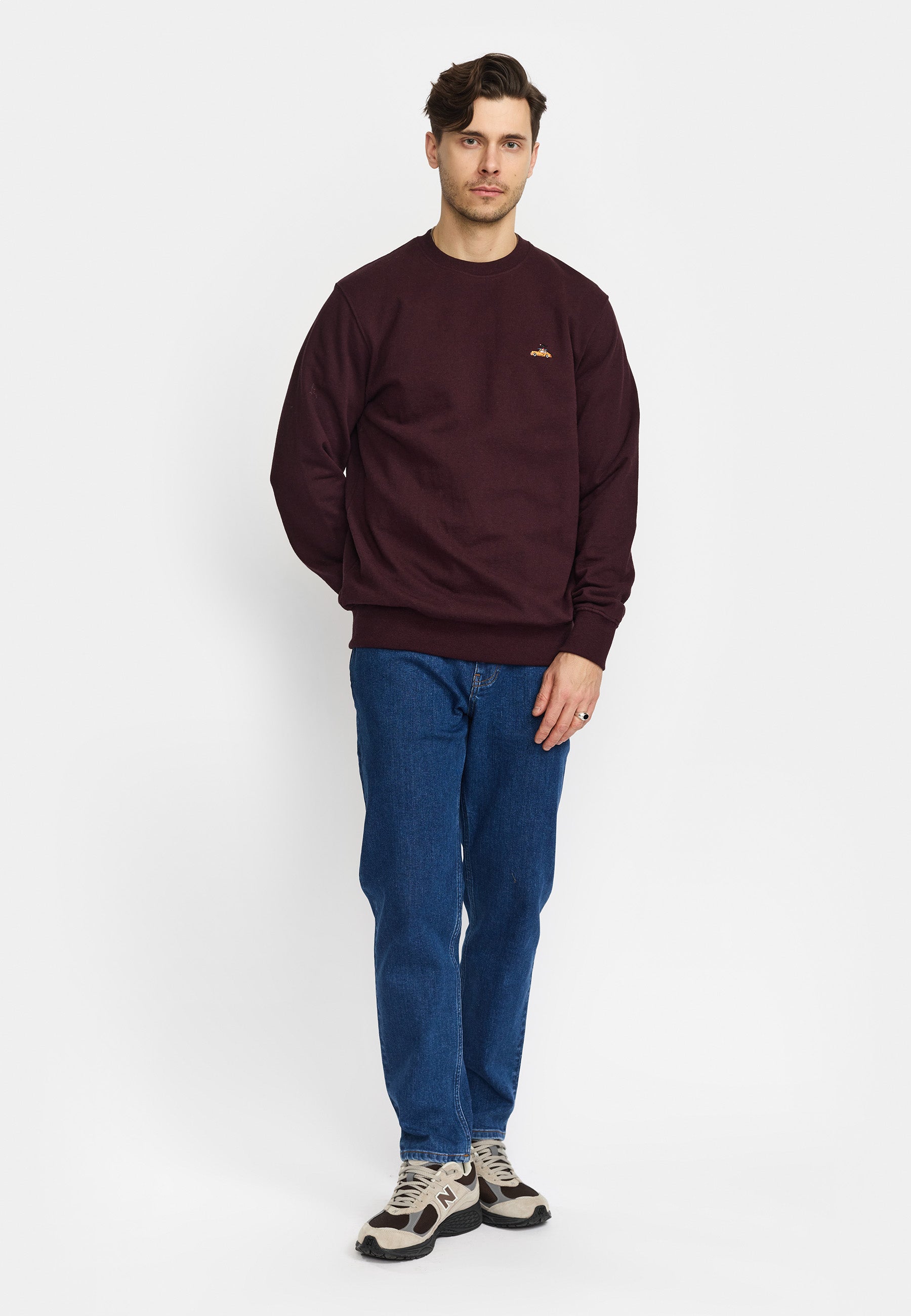 Revolution Application Sweatshirt Sweatshirts Burgundy