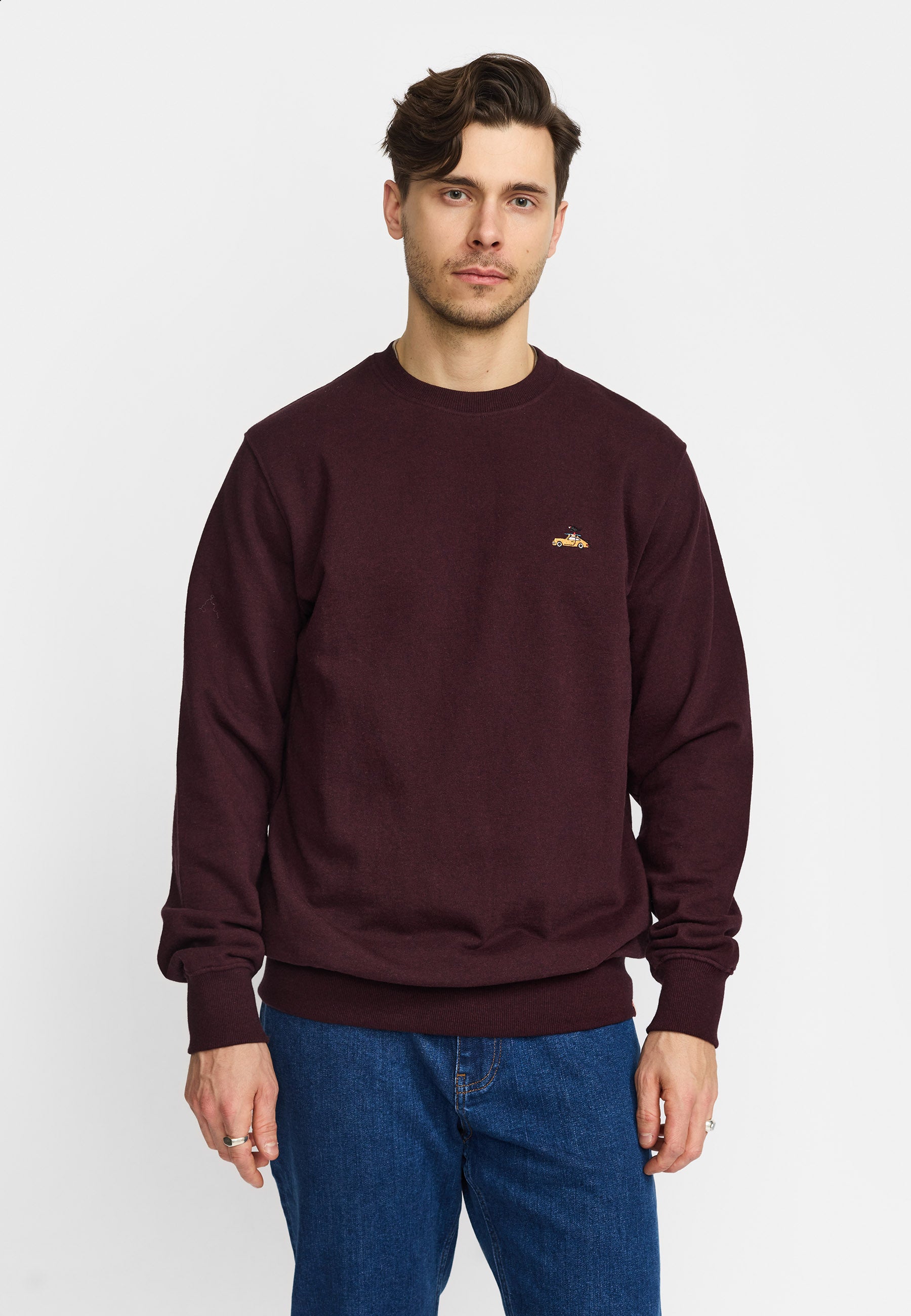 Revolution Application Sweatshirt Sweatshirts Burgundy