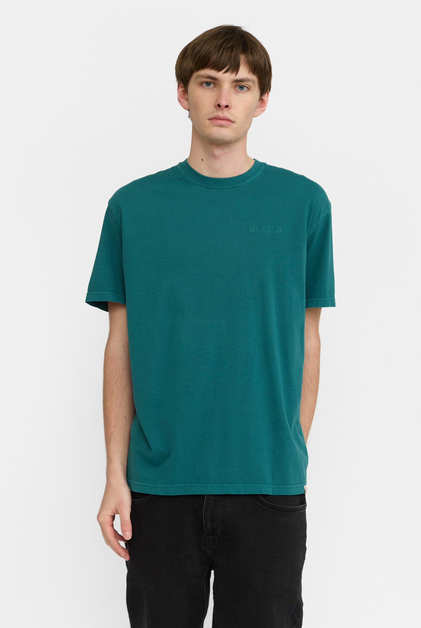 Revolution Application T-Shirt T-Shirts Petrol