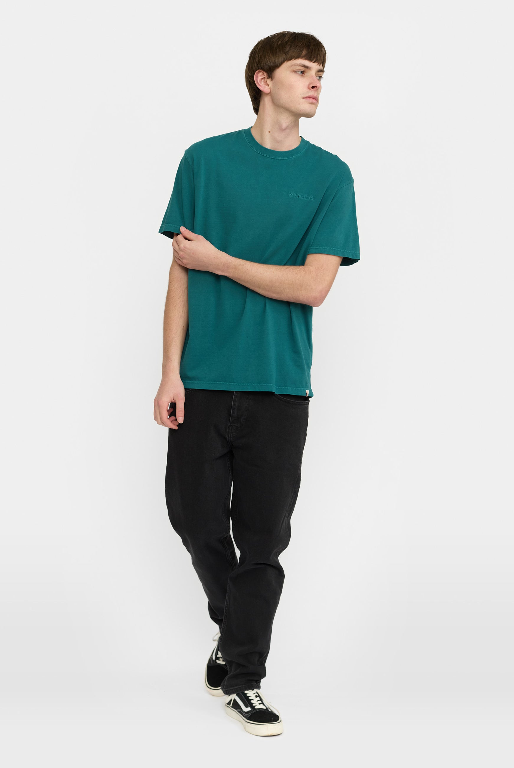 Revolution Application T-Shirt T-Shirts Petrol