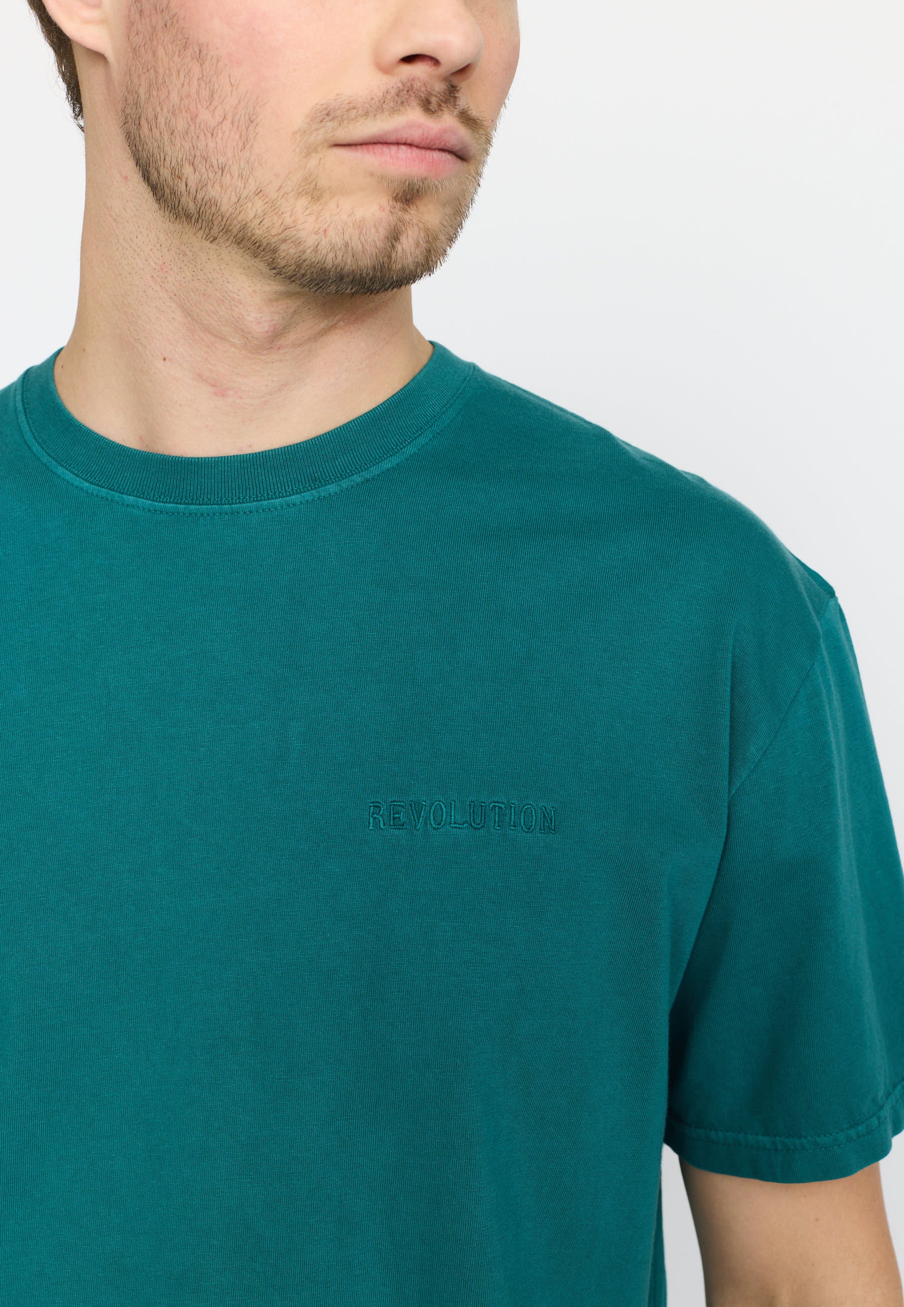 Revolution Application T-Shirt T-Shirts Petrol