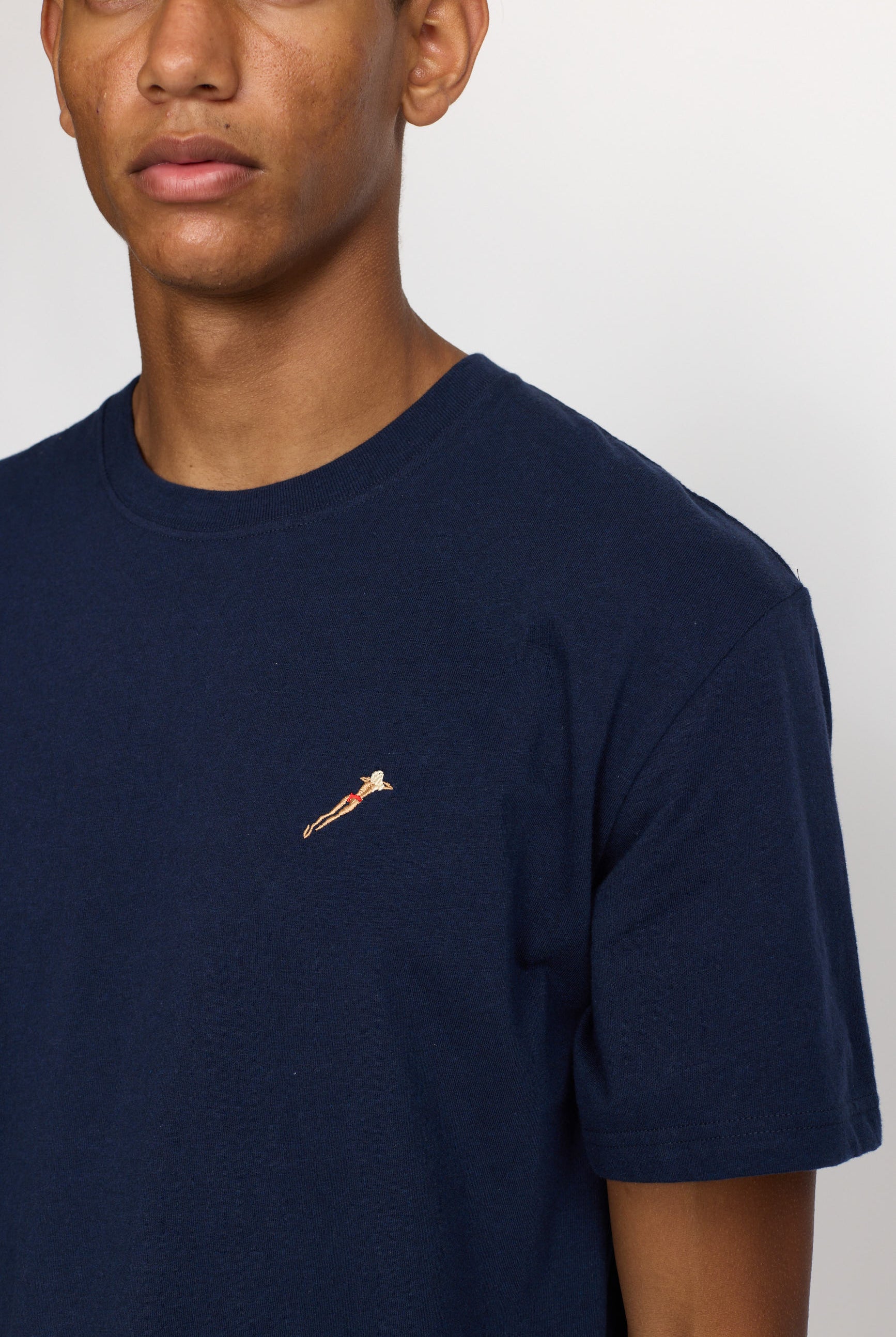 Revolution Application T-Shirt T-Shirts Navy-melange