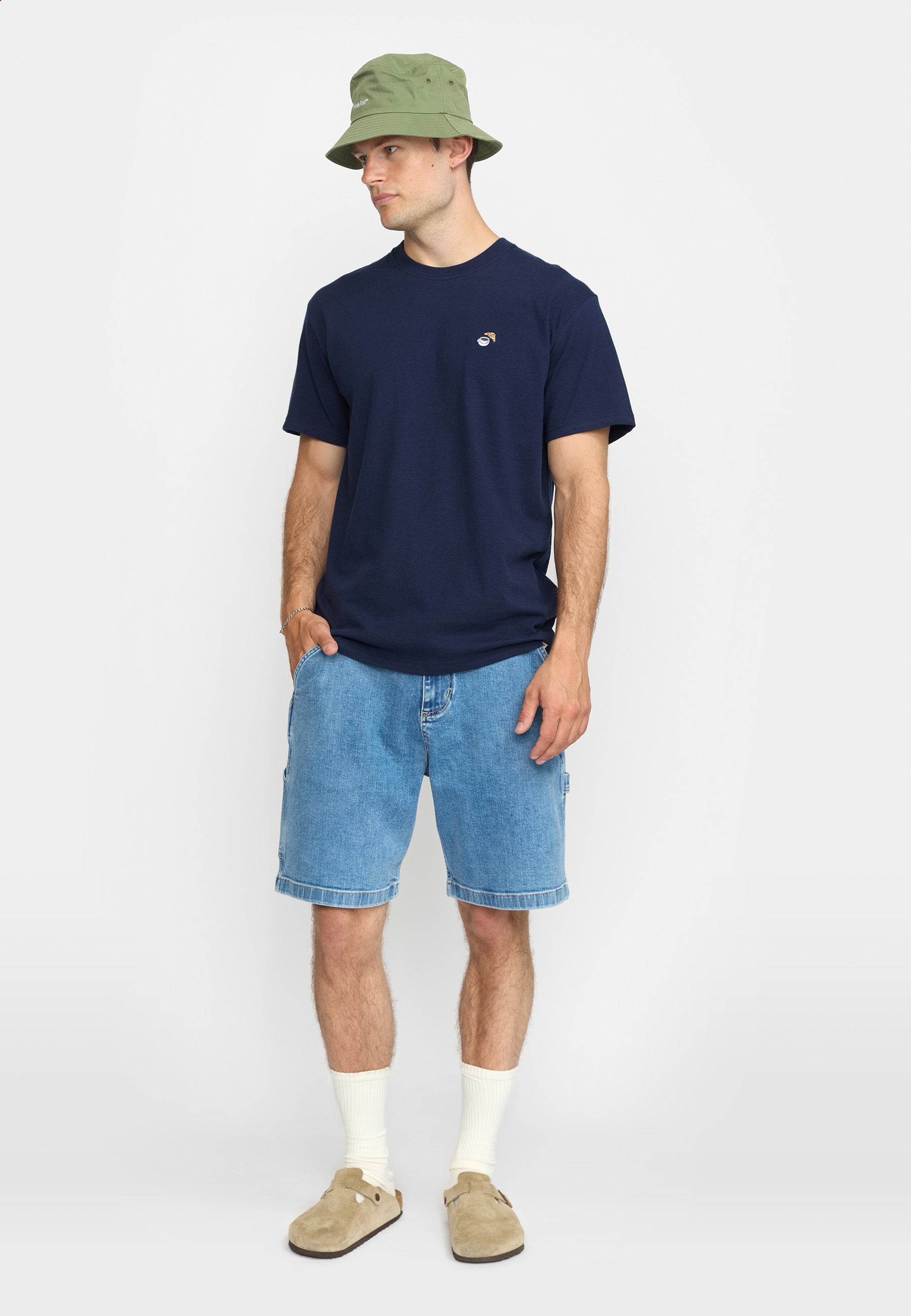 Revolution Application T-Shirt T-Shirts Navy-melange