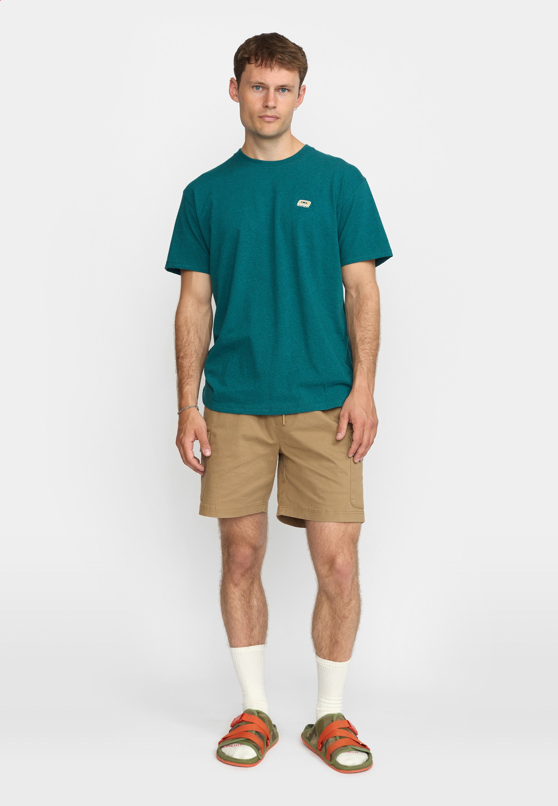 Revolution Application T-Shirt T-Shirts Petrol