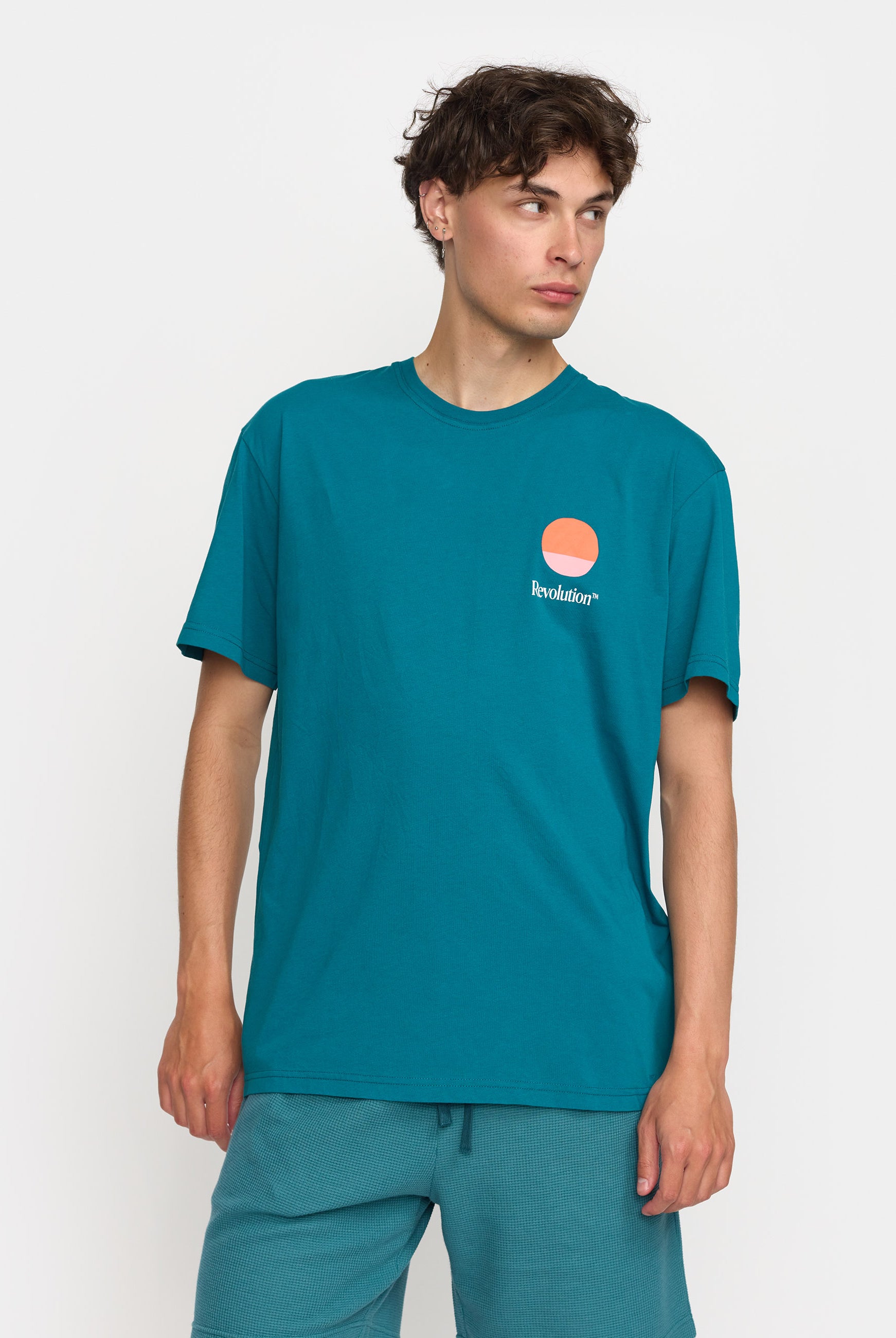 Revolution Application T-Shirt T-Shirts Petrol