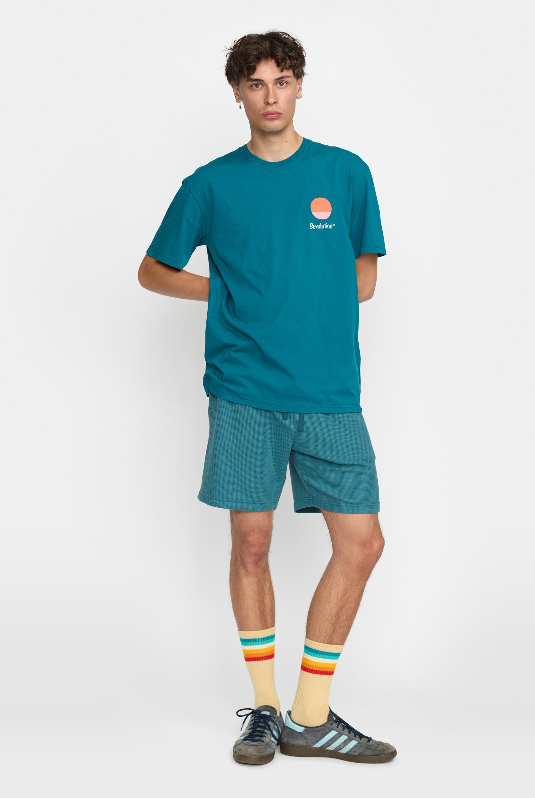 Revolution Application T-Shirt T-Shirts Petrol