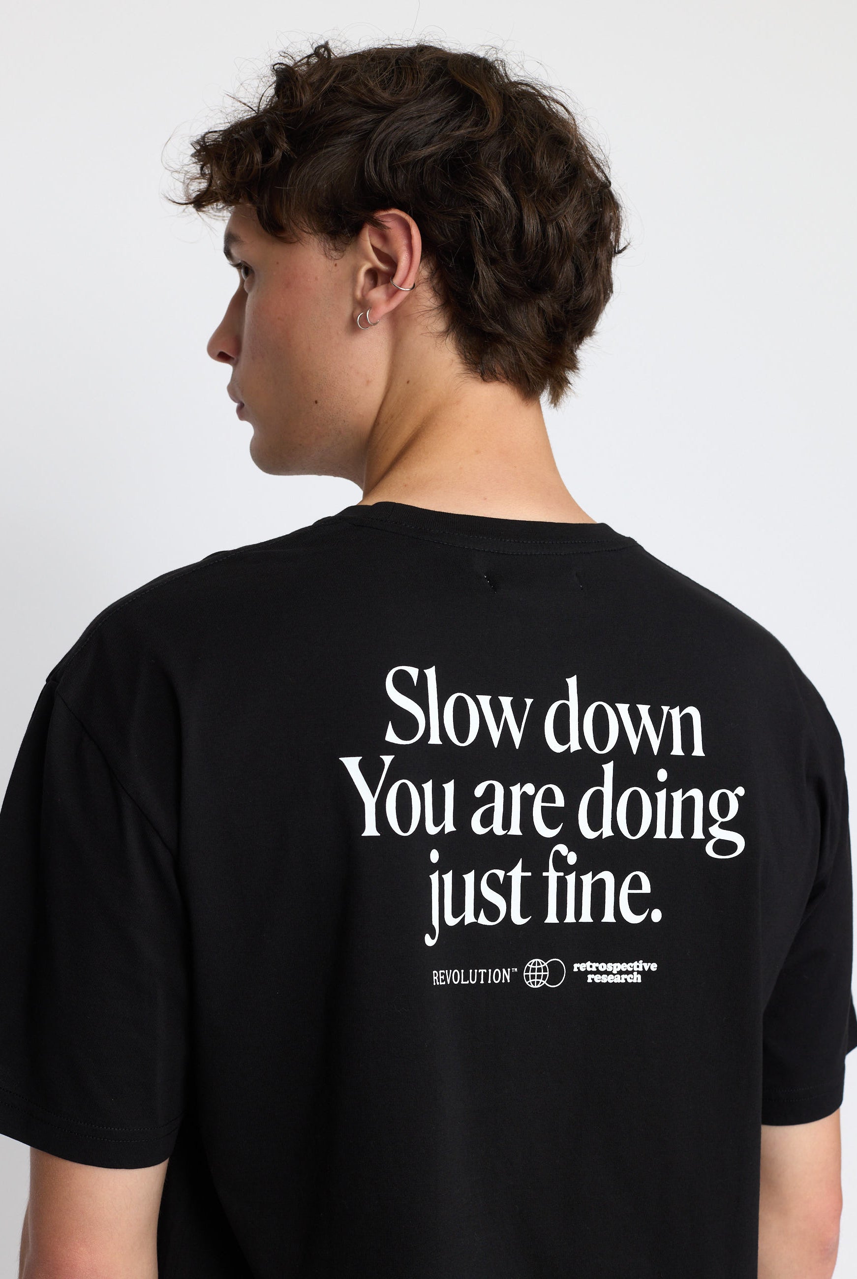 Revolution Application T-Shirt T-Shirts Black