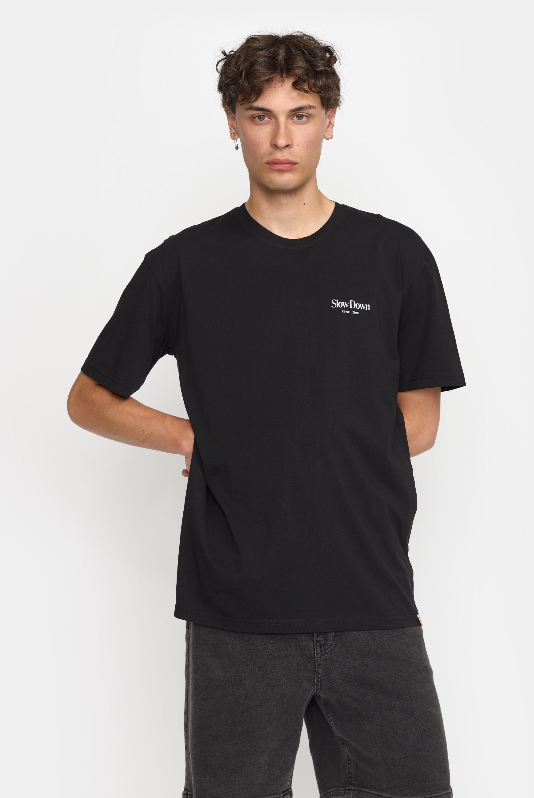 Revolution Application T-Shirt T-Shirts Black