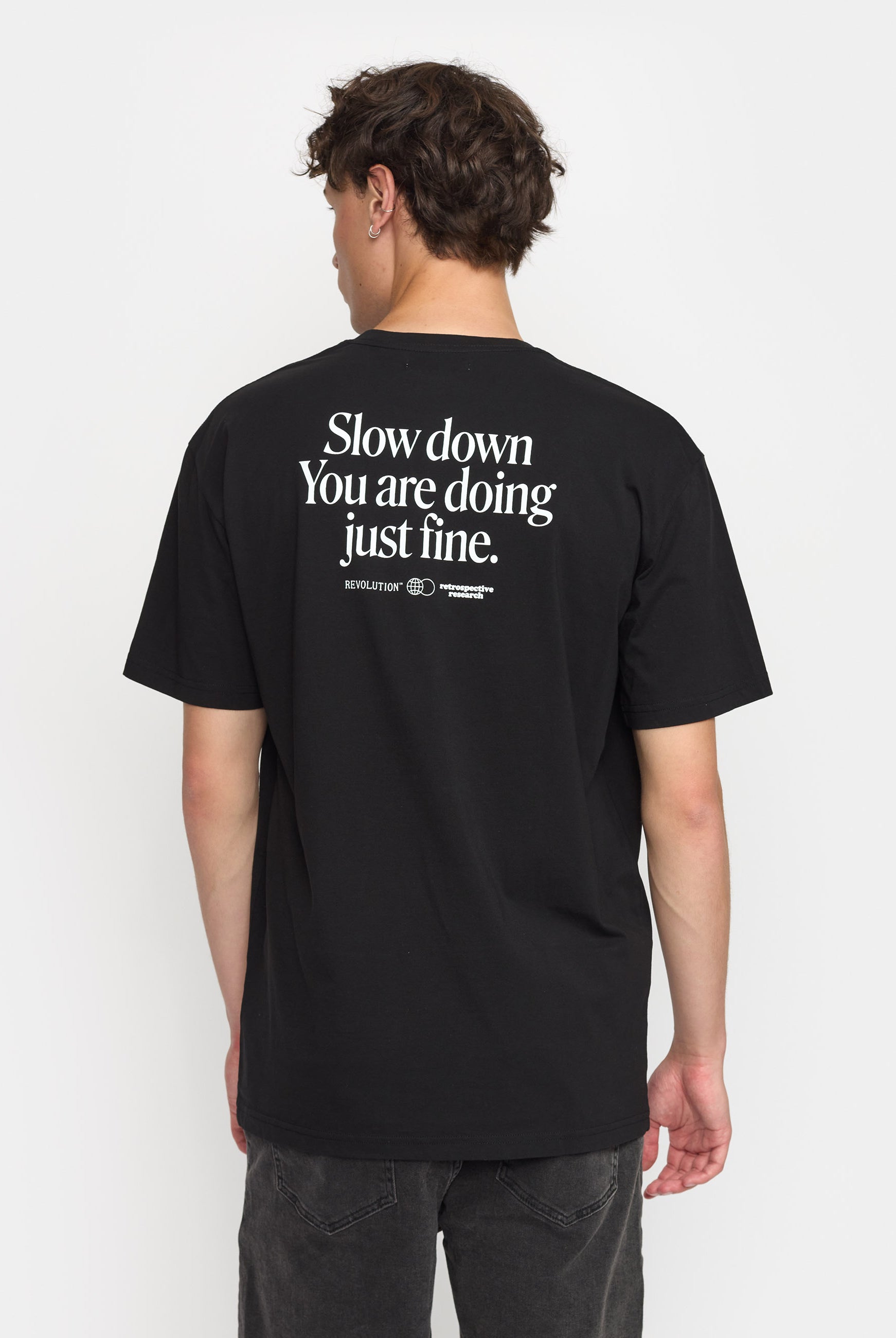 Revolution Application T-Shirt T-Shirts Black