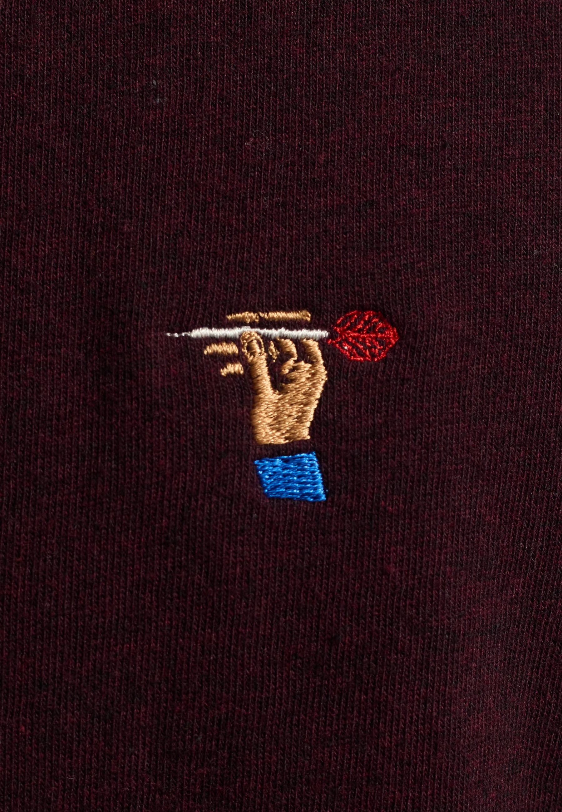 Revolution Application T-Shirt T-Shirts Burgundy