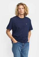 Revolution Application T-Shirt T-Shirts Navy-melange