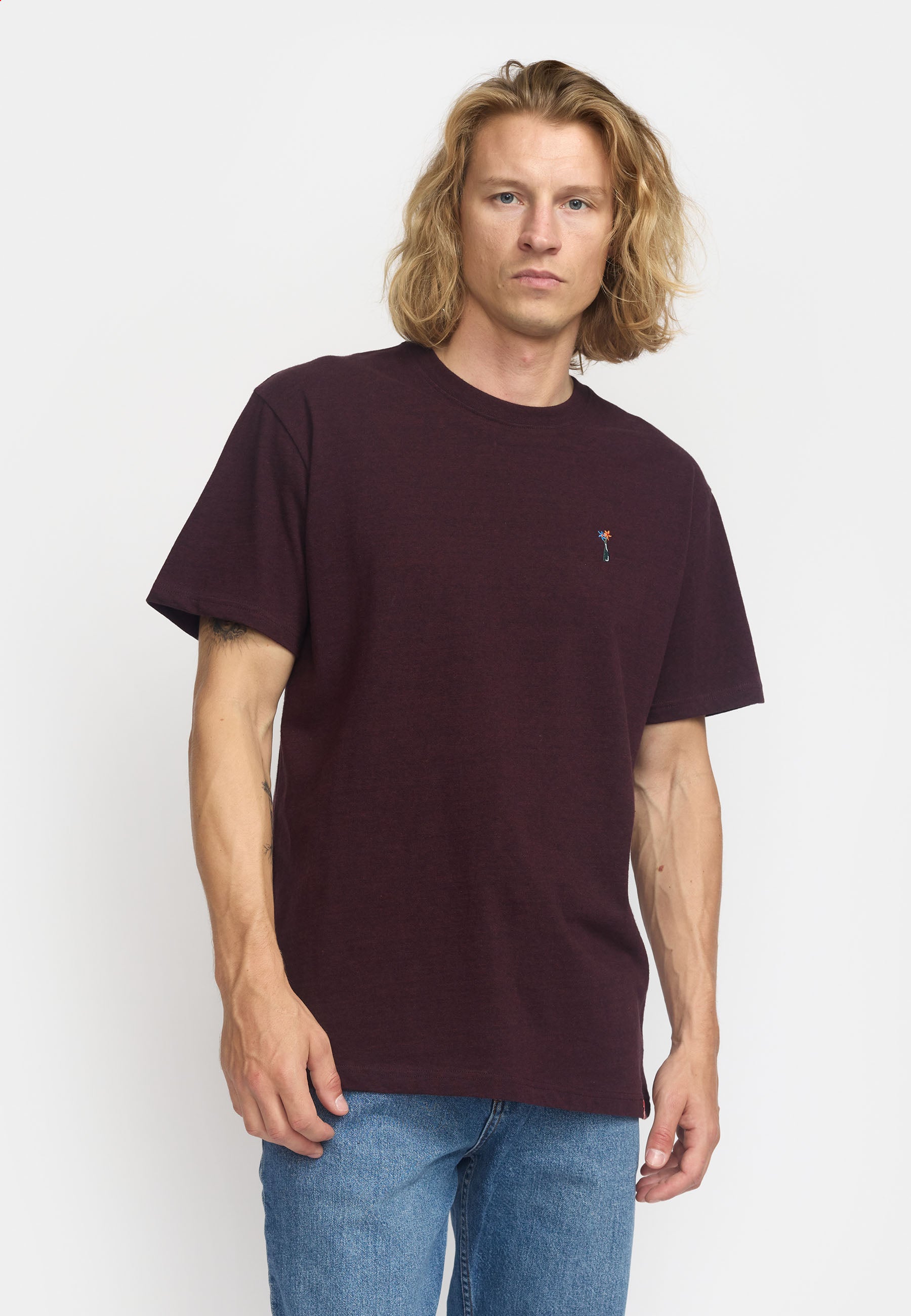 Revolution Application T-Shirt T-Shirts Burgundy