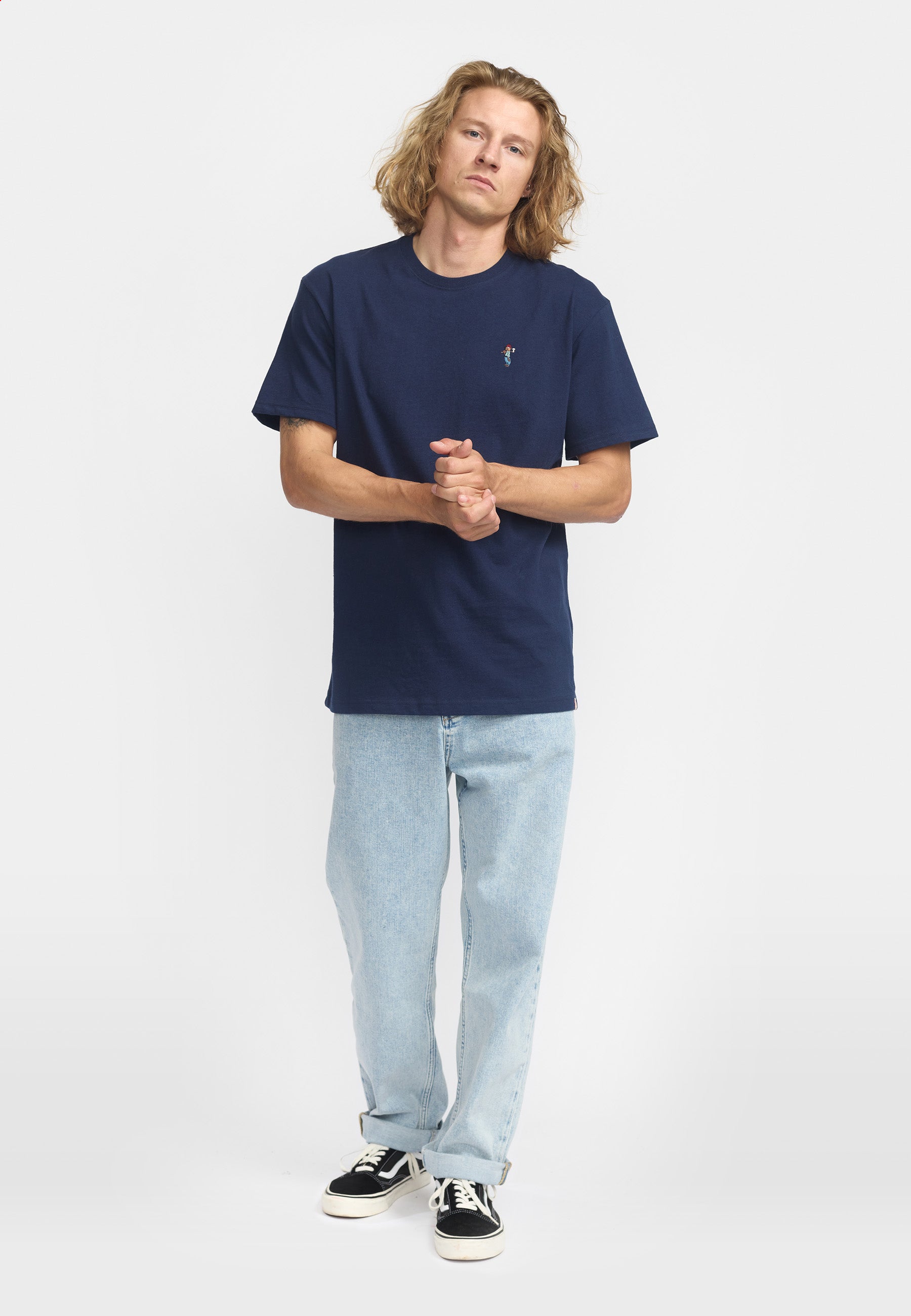 Revolution Application T-Shirt T-Shirts Navy-melange