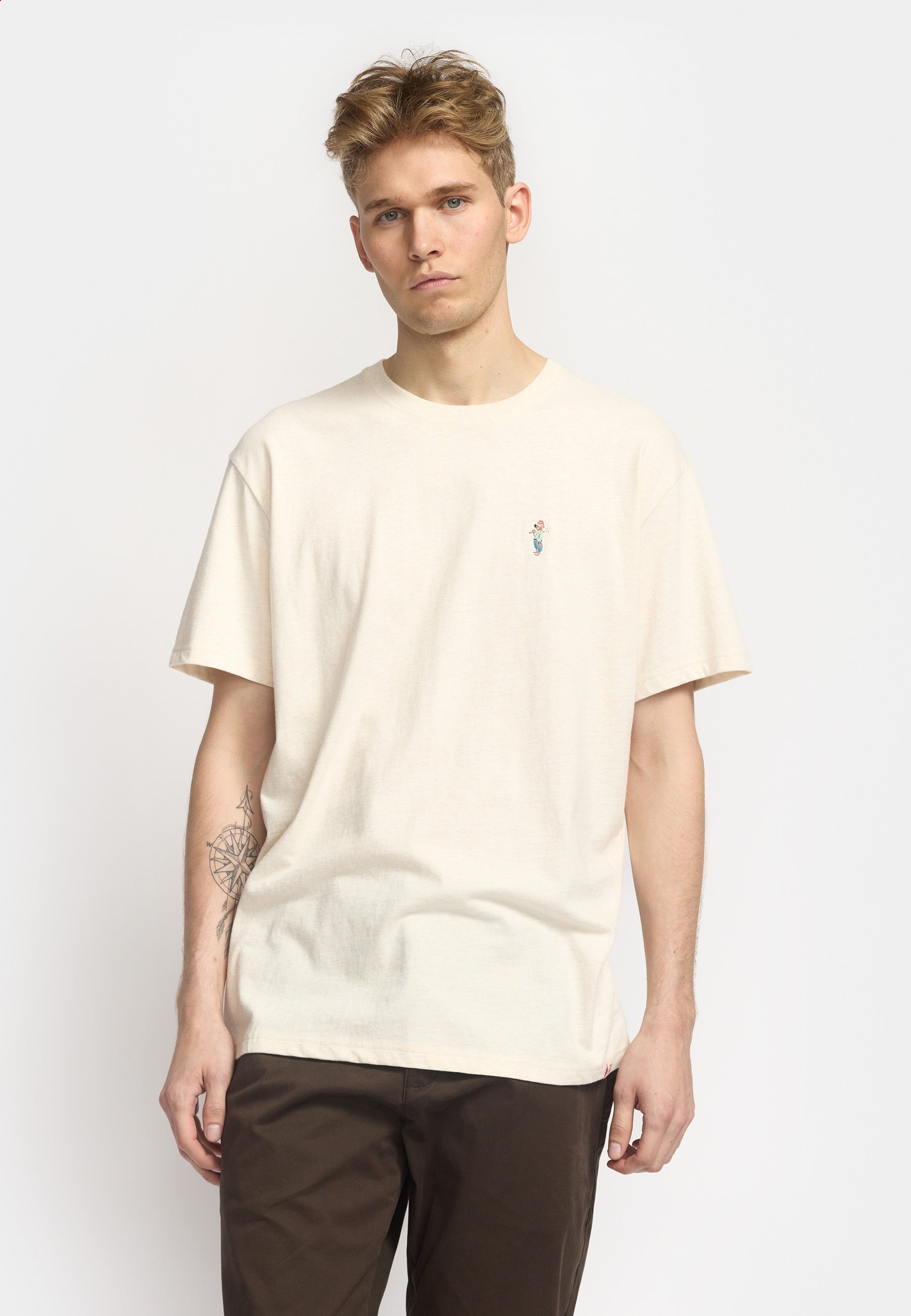 Revolution Application T-Shirt T-Shirts Offwhite-melange