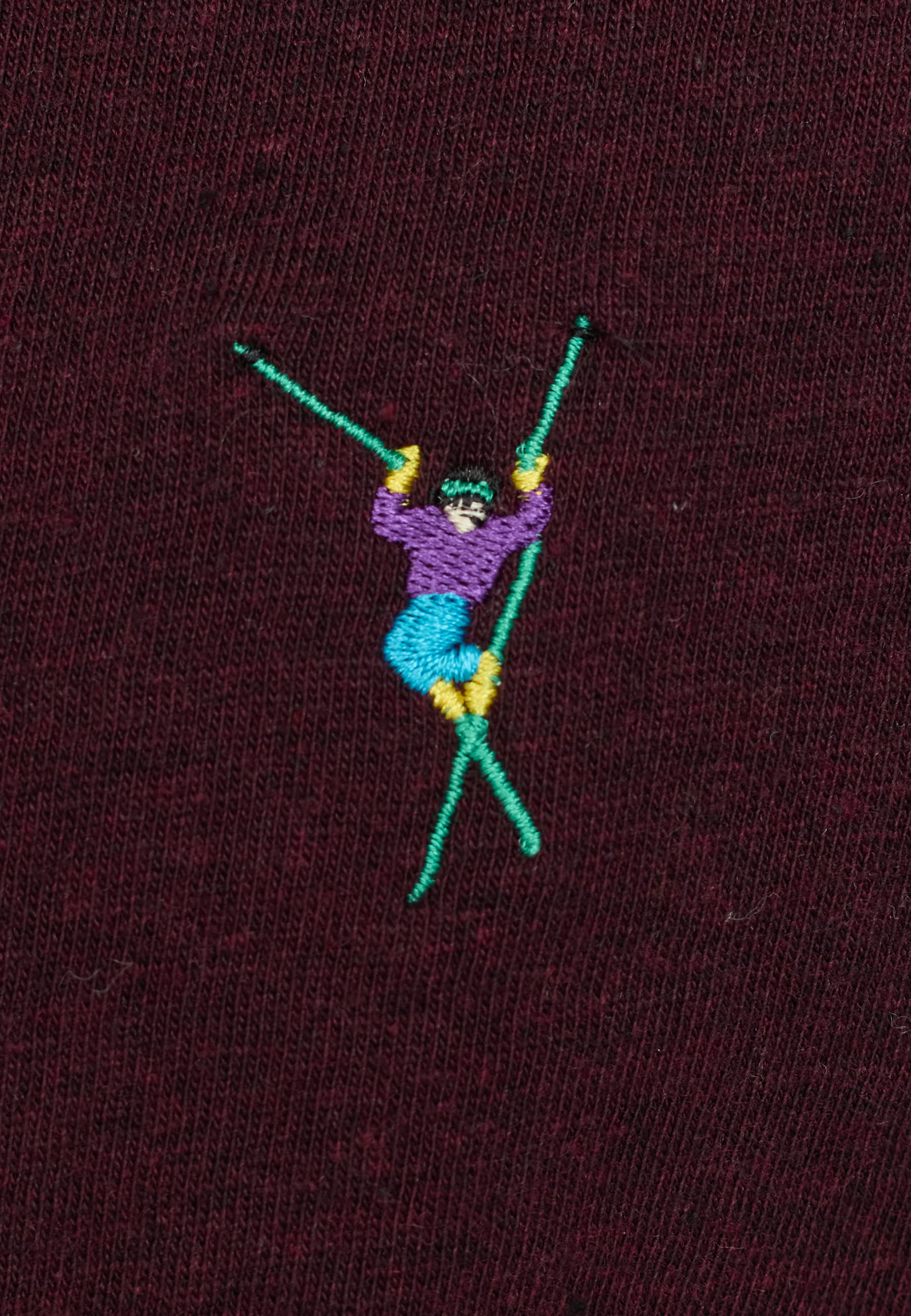 Revolution Application T-Shirt T-Shirts Burgundy