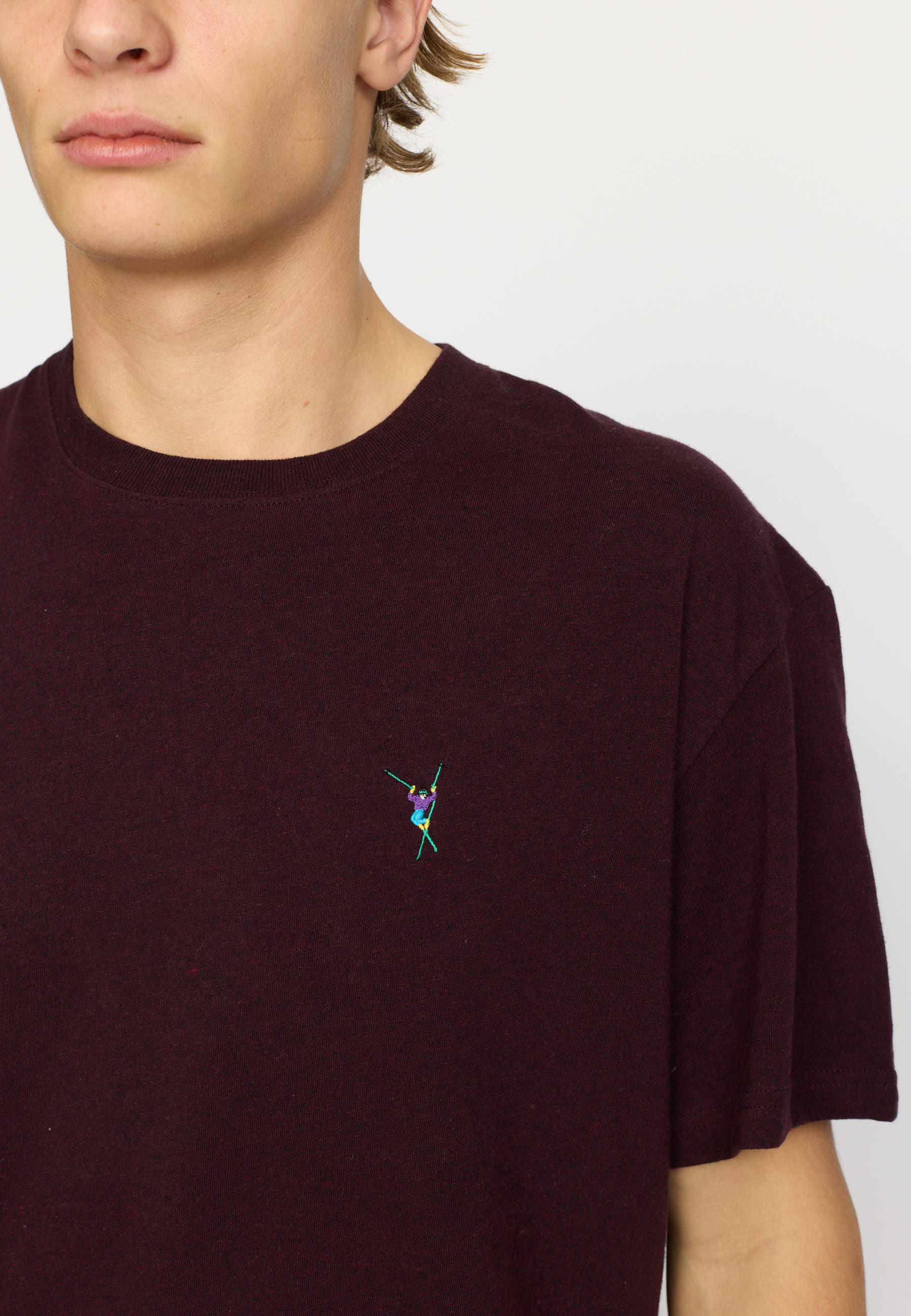 Revolution Application T-Shirt T-Shirts Burgundy