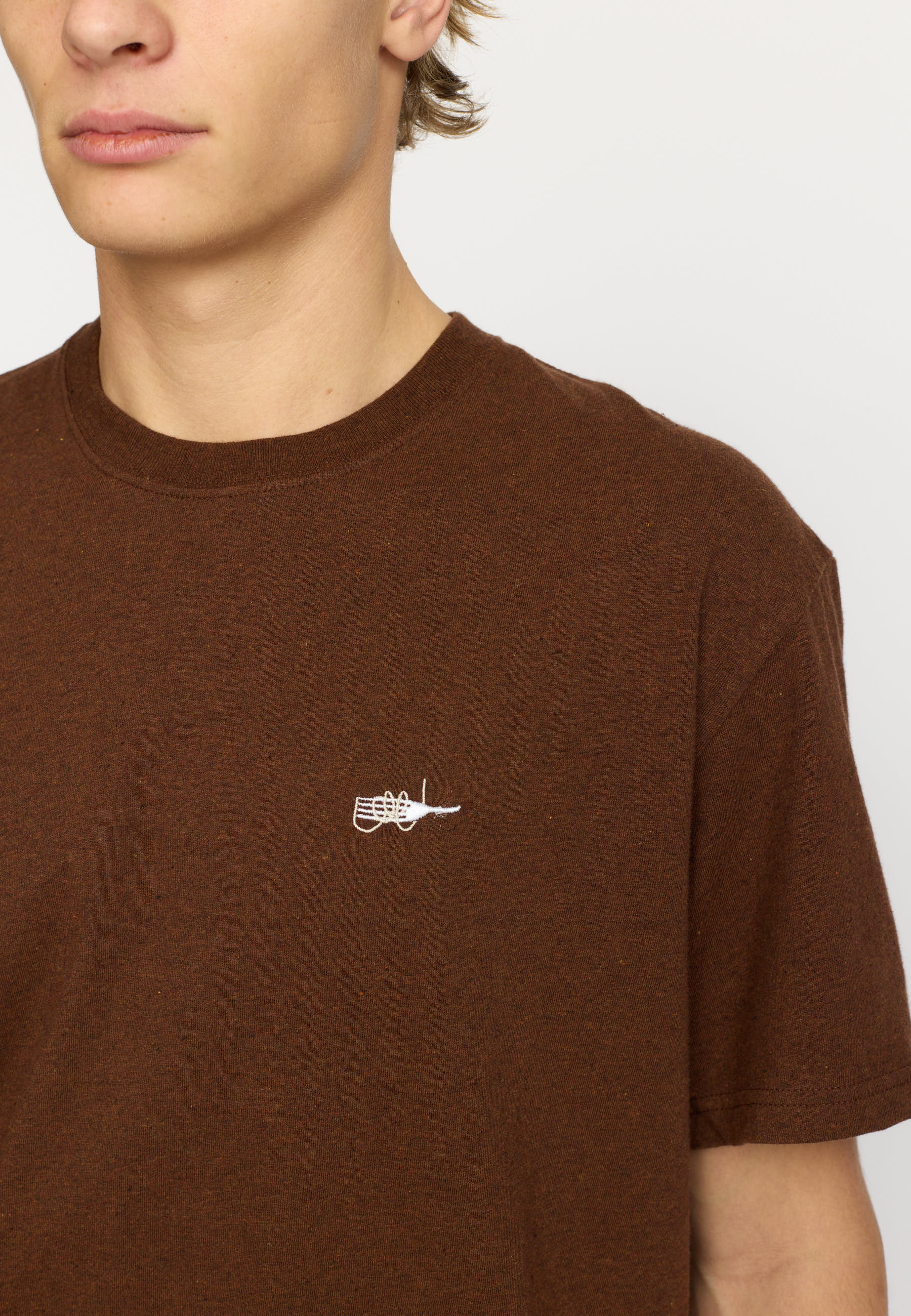 Revolution Application T-Shirt T-Shirts Brown