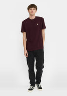 Revolution Application T-Shirt T-Shirts Burgundy