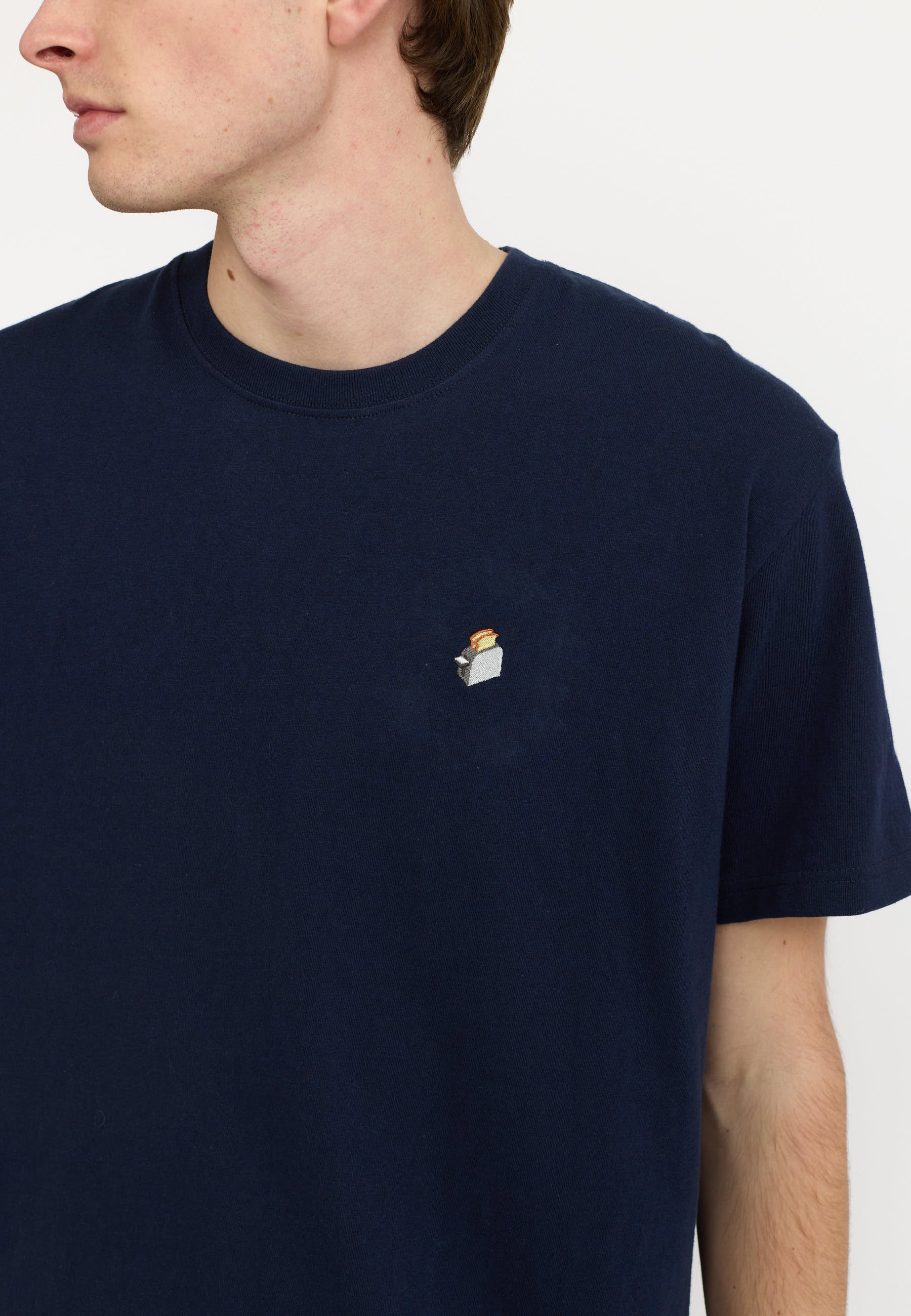 Revolution Application T-Shirt T-Shirts Navy-melange