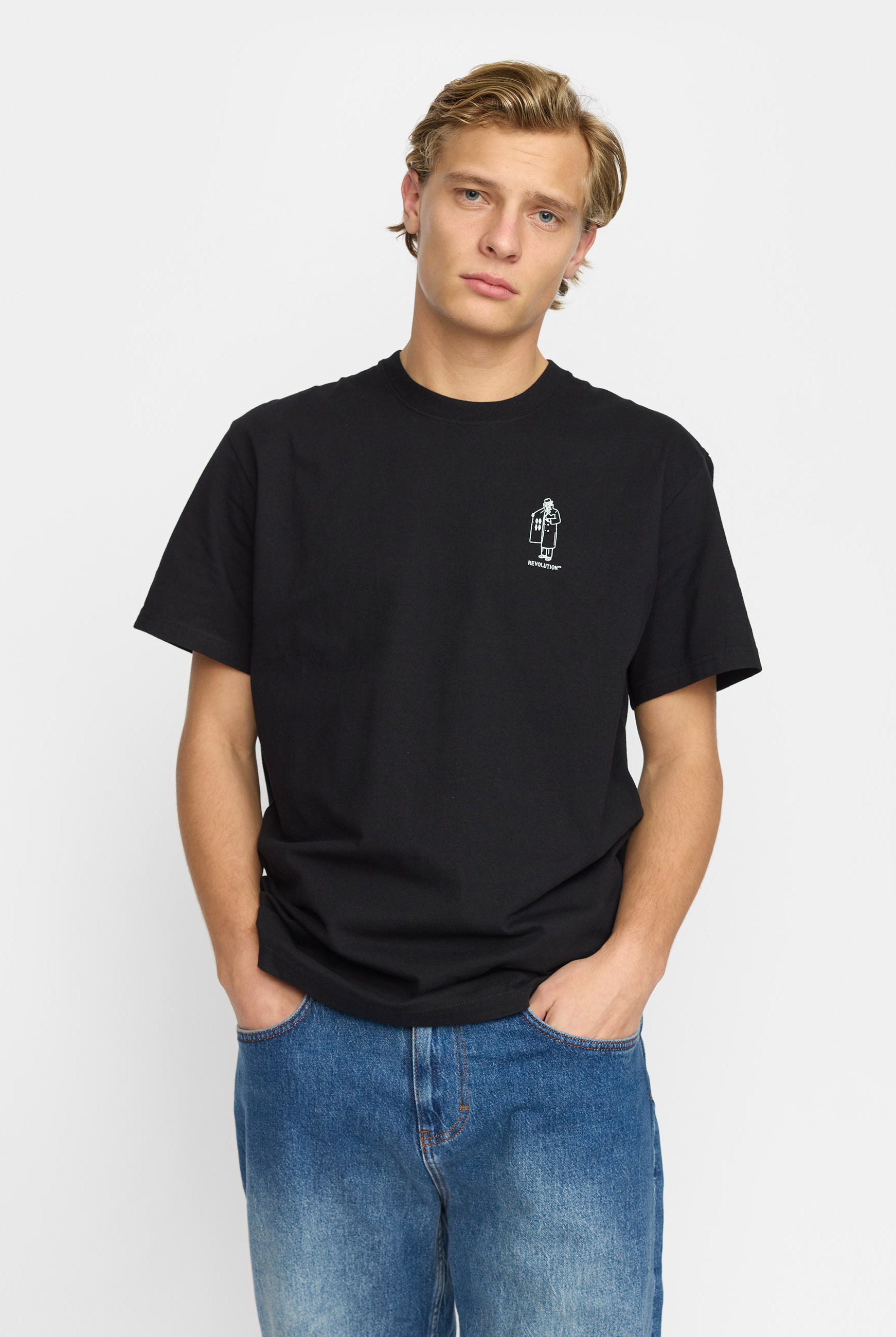 Revolution Application T-Shirt T-Shirts Black