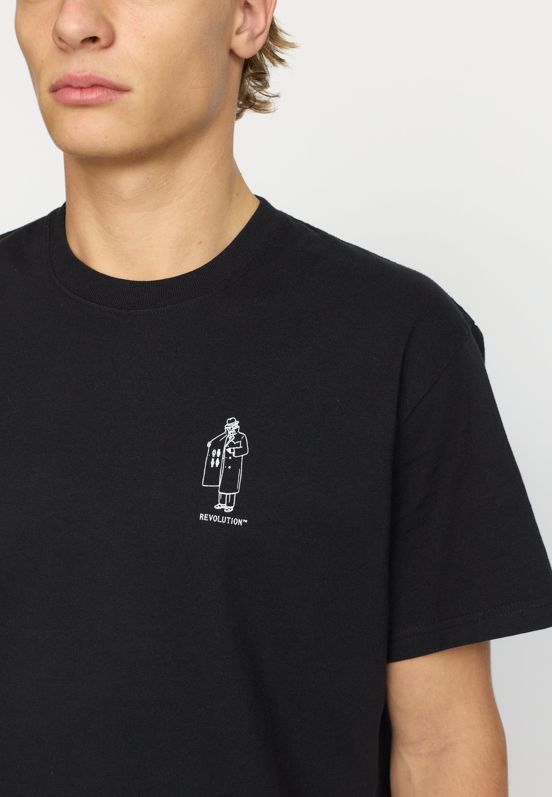Revolution Application T-Shirt T-Shirts Black