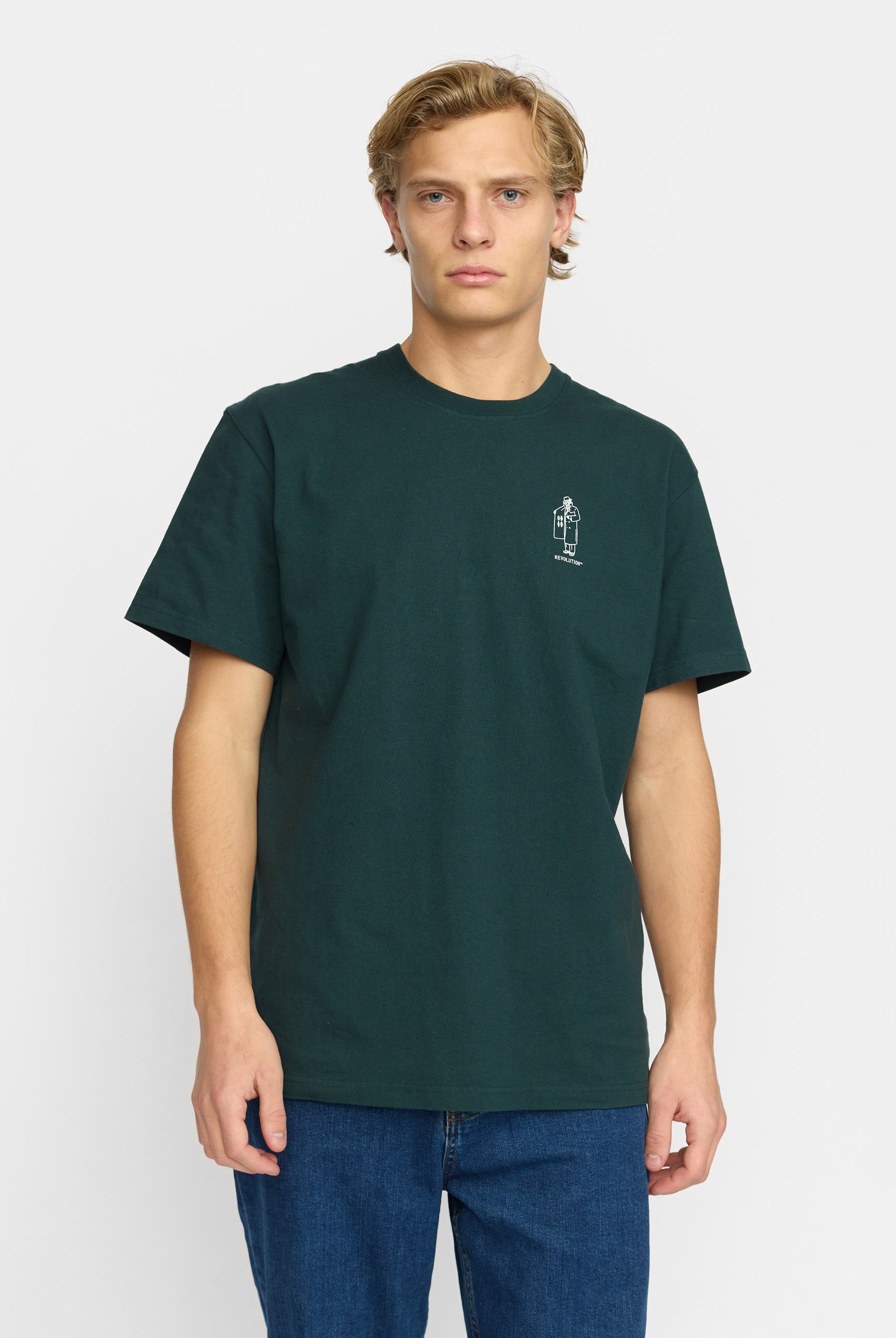 Revolution Application T-Shirt T-Shirts Darkgreen